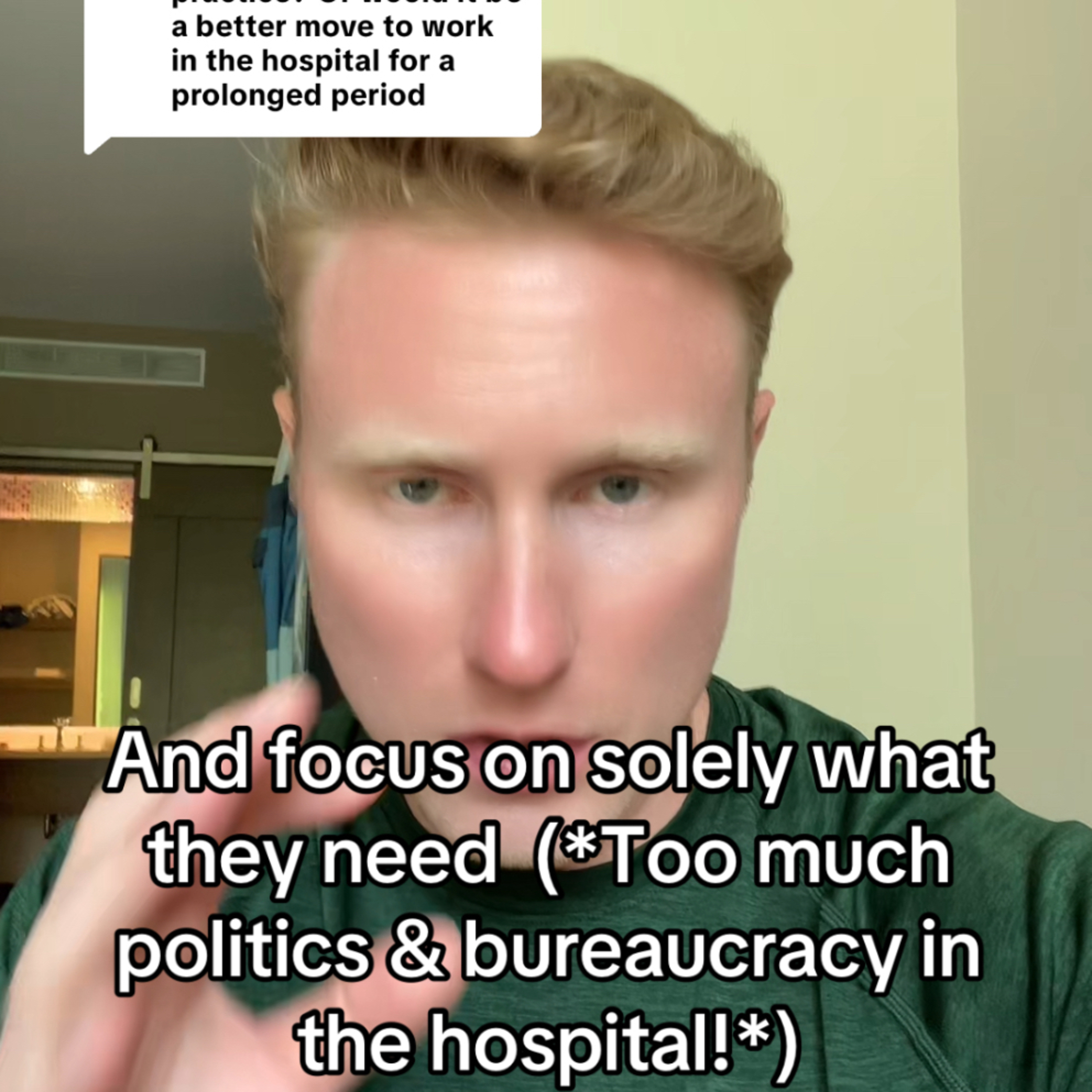 Oral Surgeons Can Work In The Hospital, But I Didn’t Like It