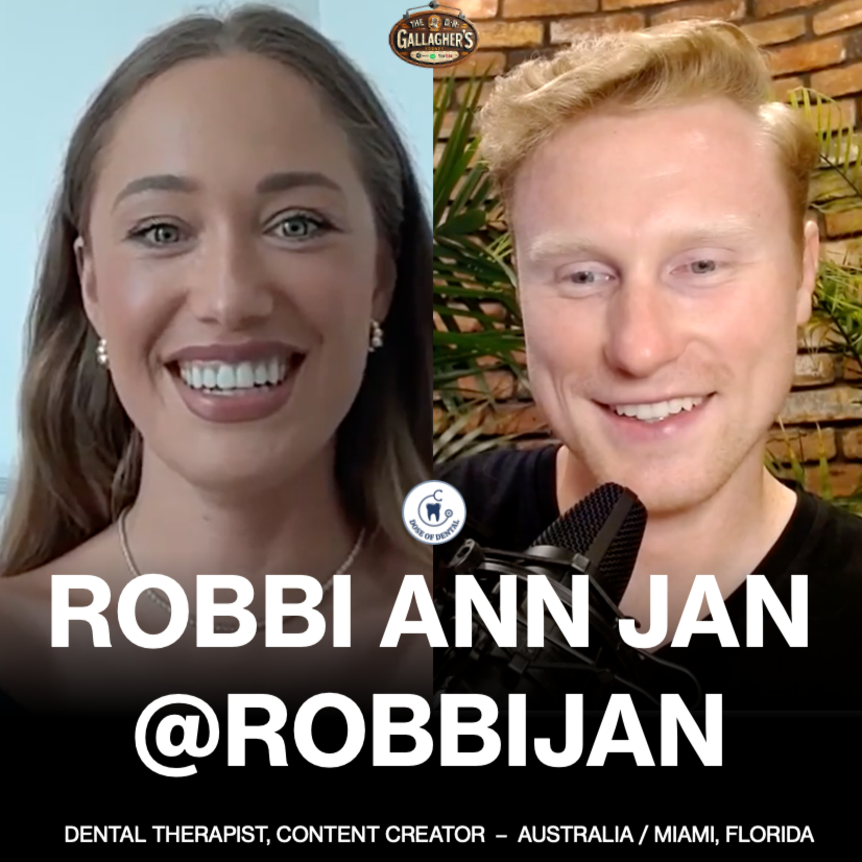Robbi Ann Jan @robbijan - Dose of Dental Podcast #164 x Dr. Gallagher's Podcast