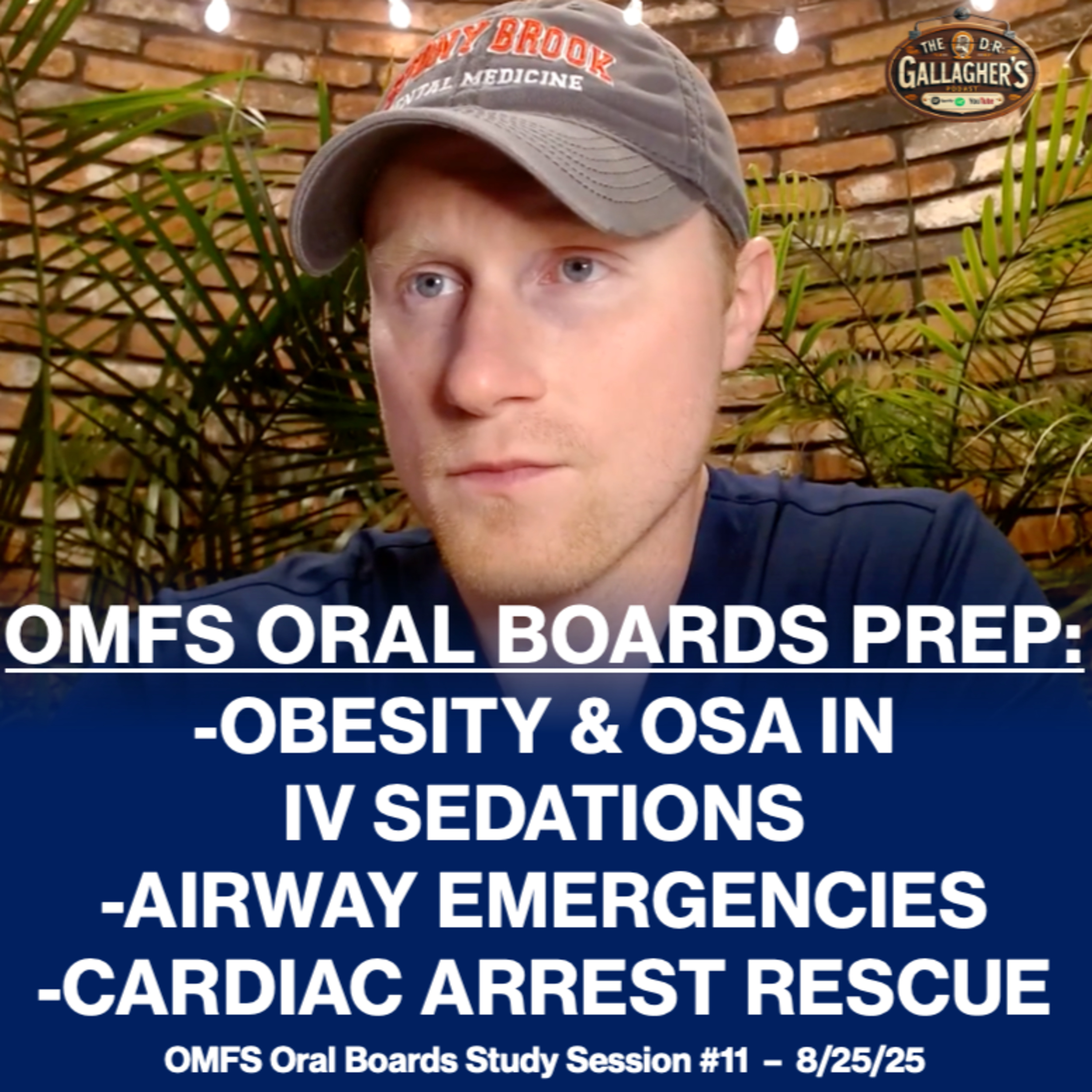 OMFS Board Exam Review #11 - Obesity & OSA, IV Sedations, Airway Emergencies & Cardiac Arrest