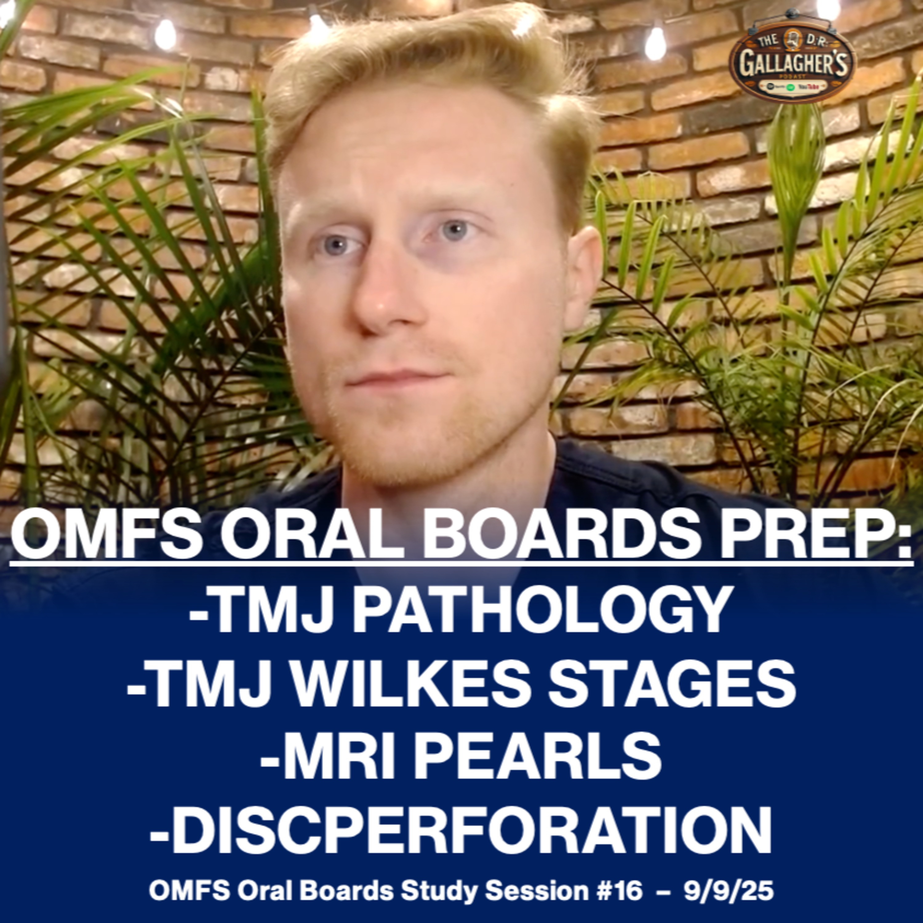 OMFS Board Exam Review #16 - TMJ Pathology, Wilkes Stages, Disc Perforation & MRI Pearls