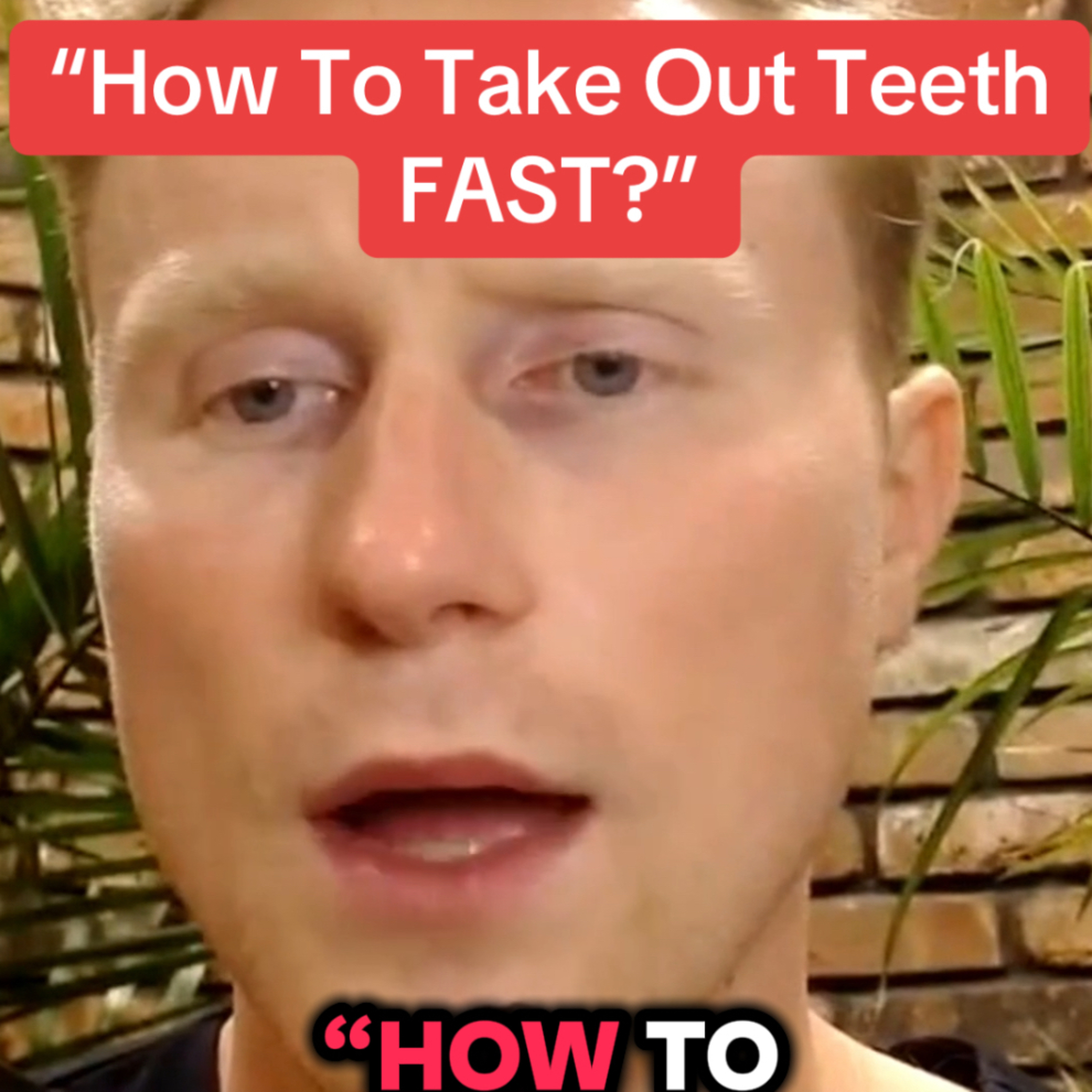 “How To Take Out Teeth FAST?”