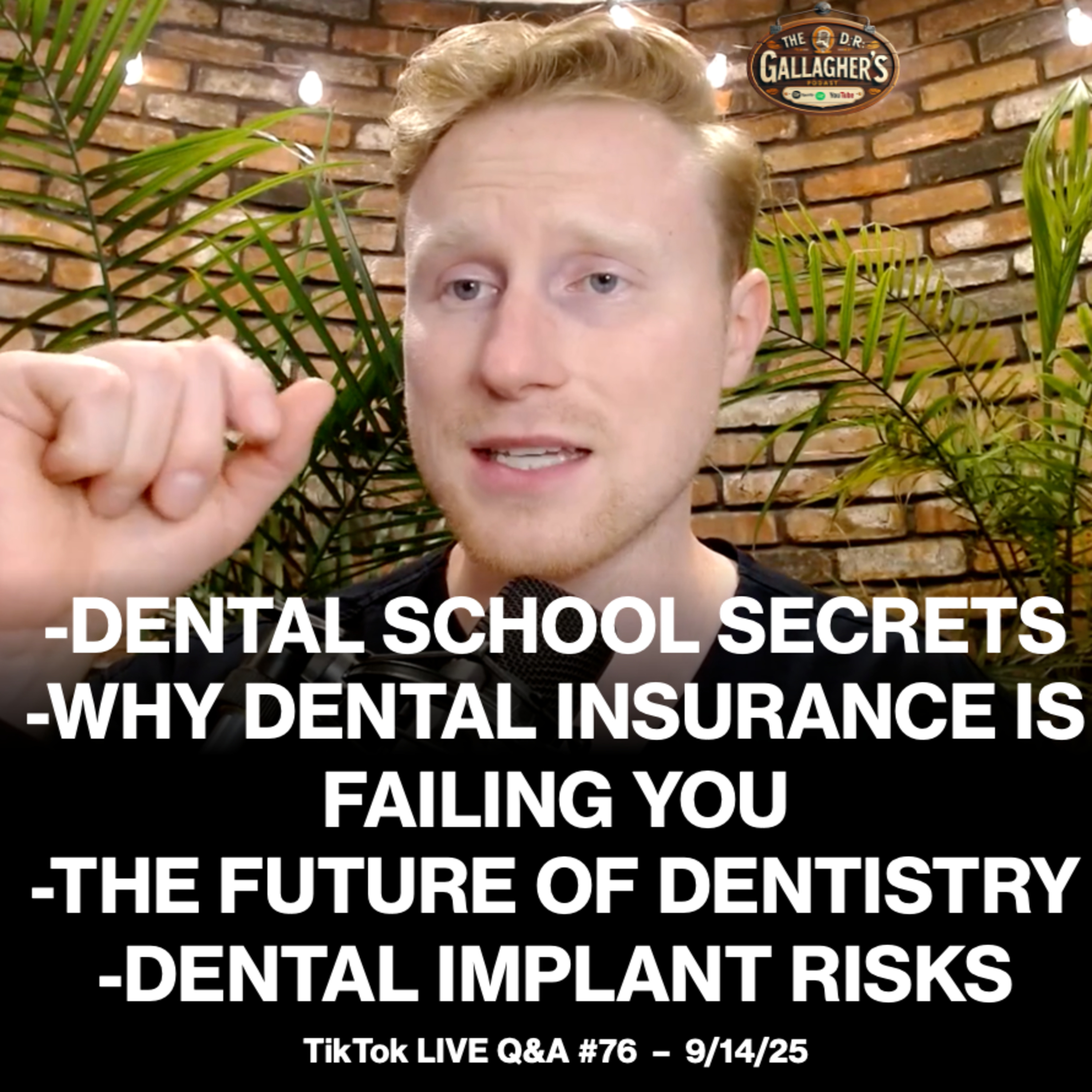 Dental School Secrets, Implant Risks, Why Dental Insurance is Failing You & The Future of Dentistry