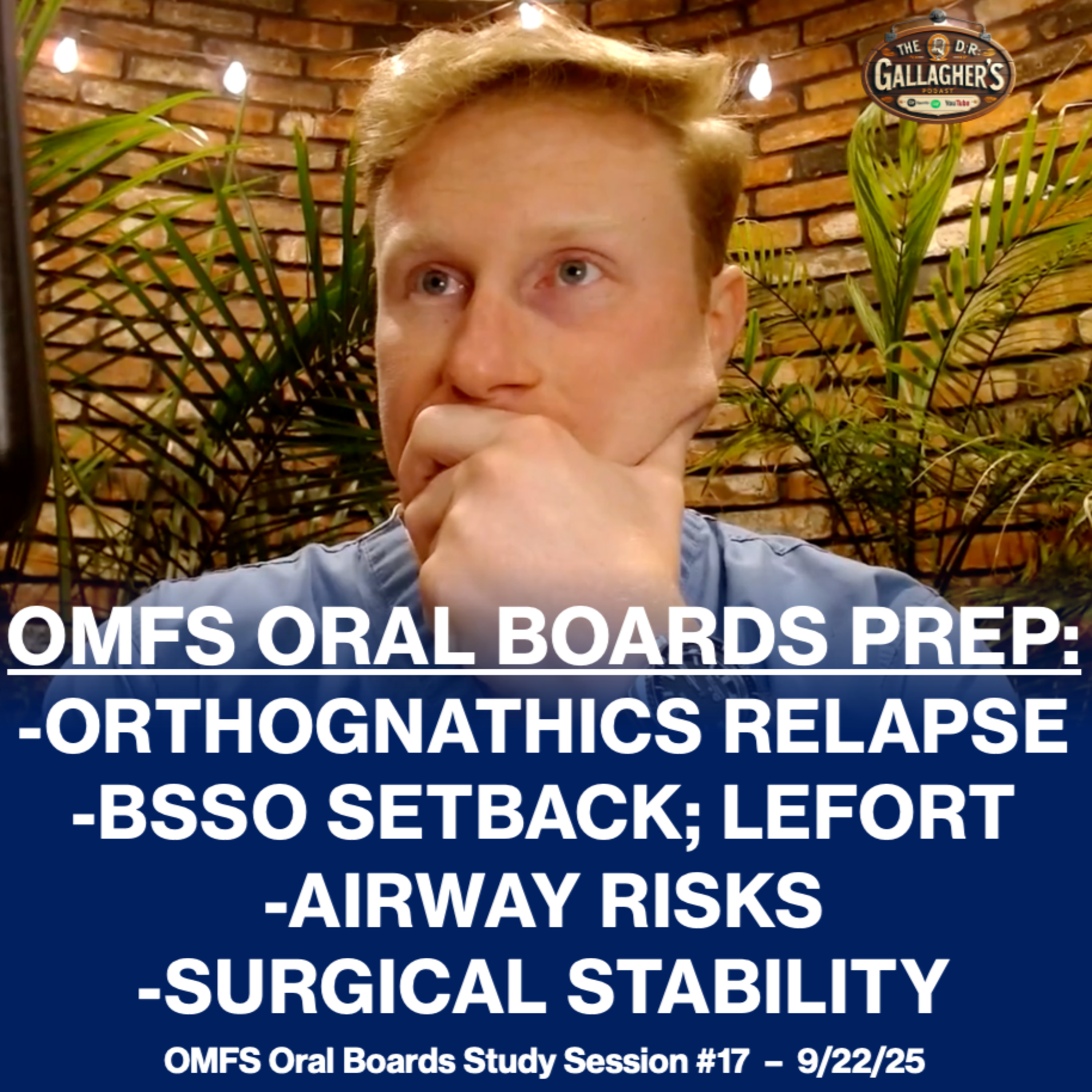 OMFS Board Exam Review #17 - BSSO Setback, Orthognathics Relapse, Airway Risks & Surgical Stability