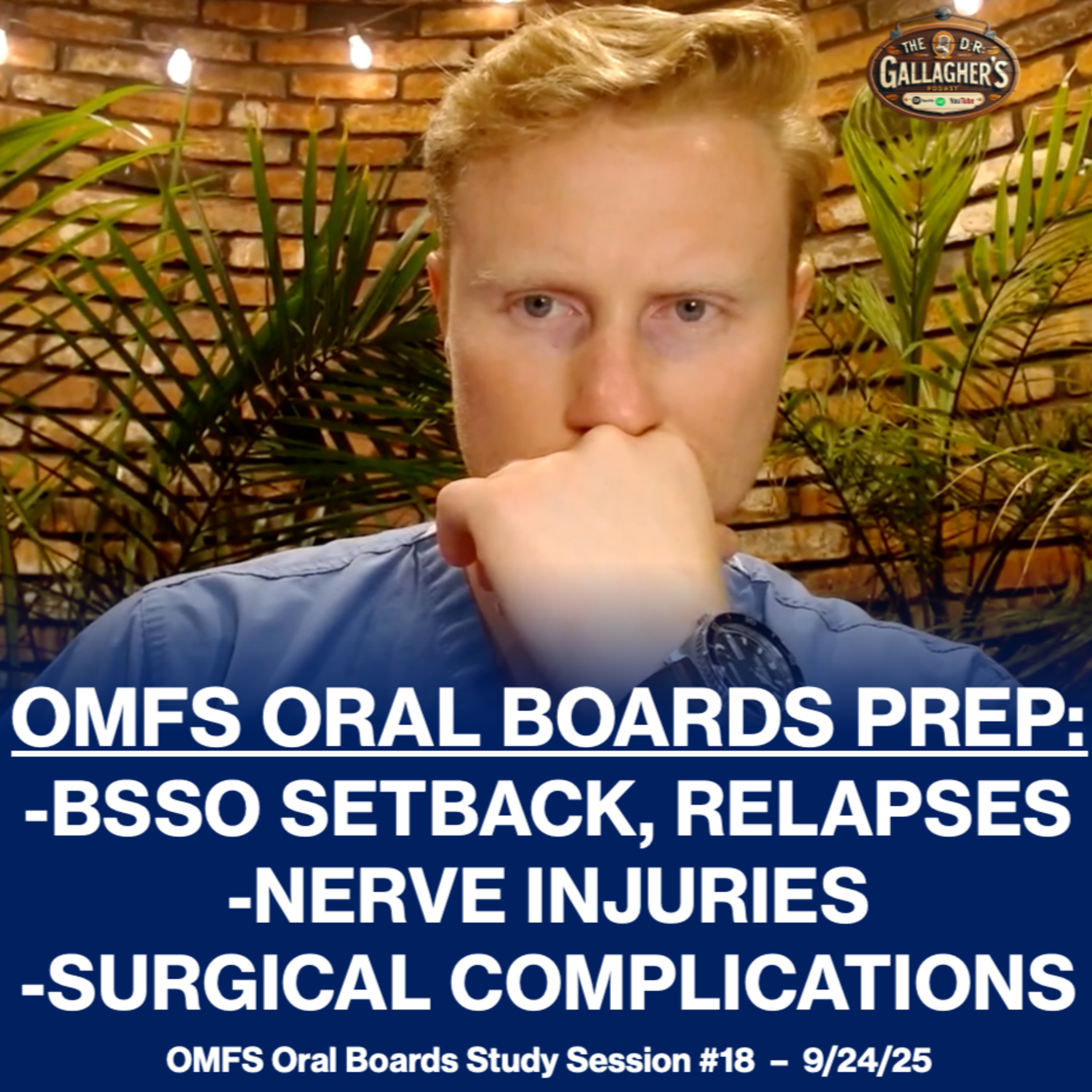 OMFS Board Exam Review #18 - BSSO Setback, Relapse, Nerve Injuries & Surgical Complications
