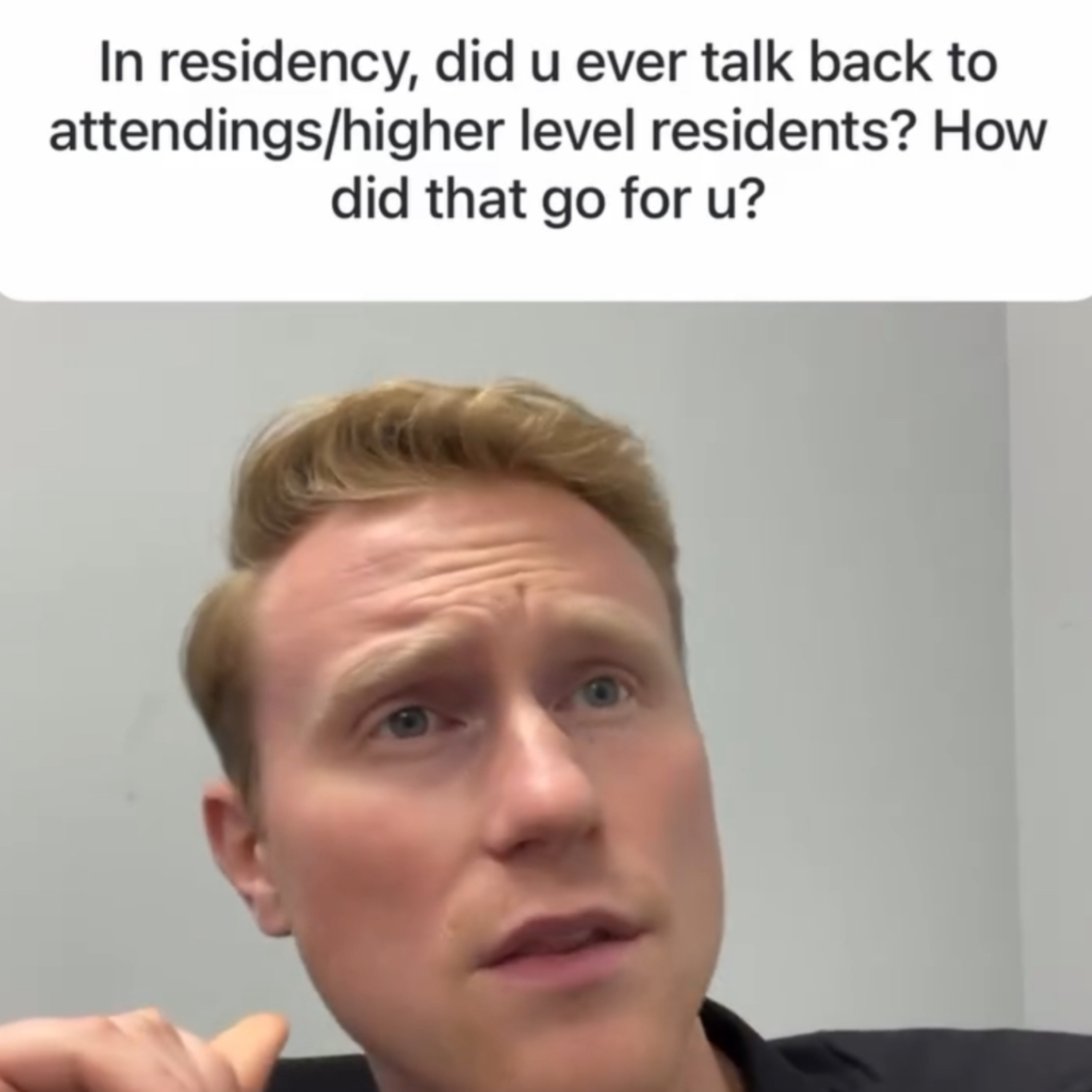 When Should Residents Speak Up?