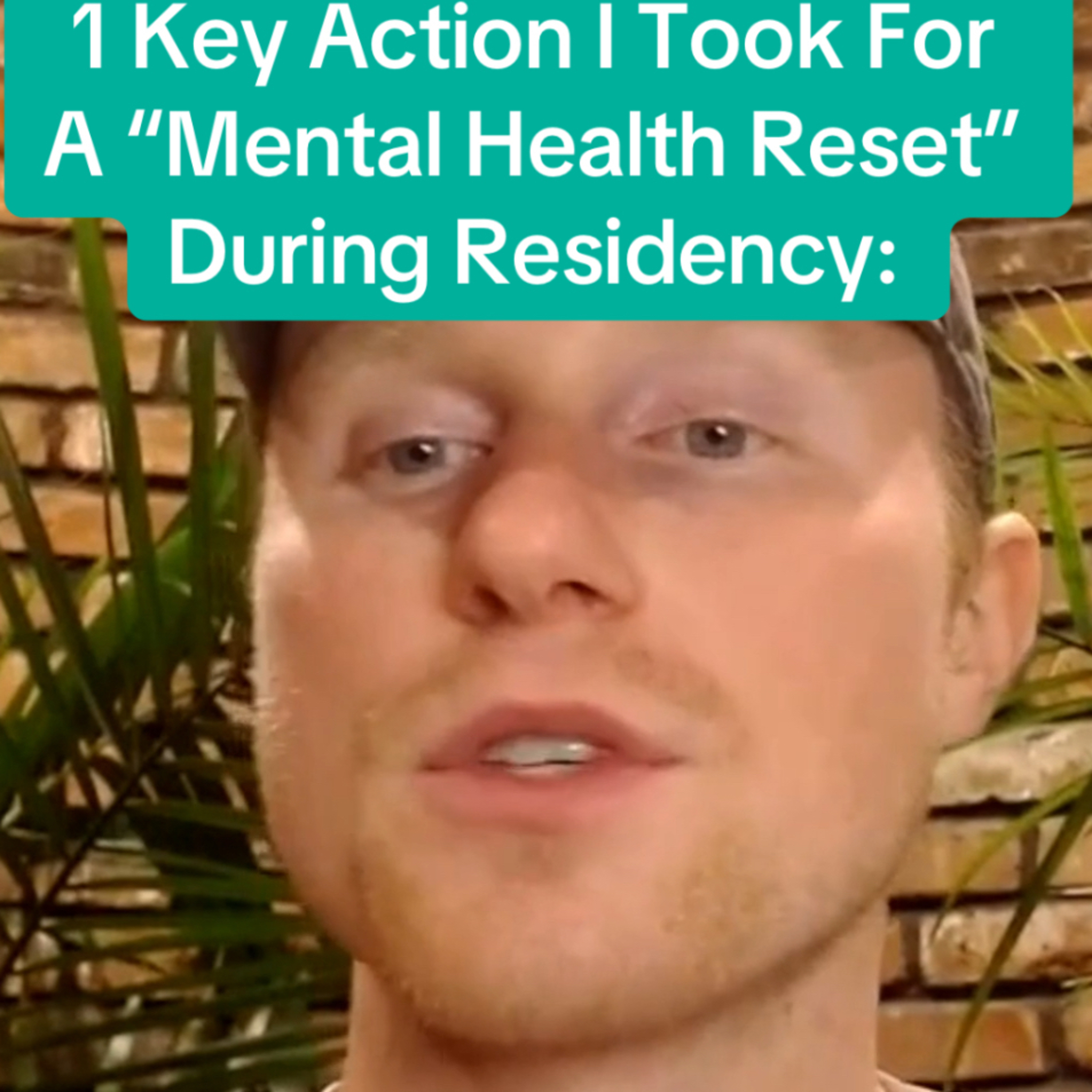 My Weekend “Mental Health Reset” Tip During Residency: