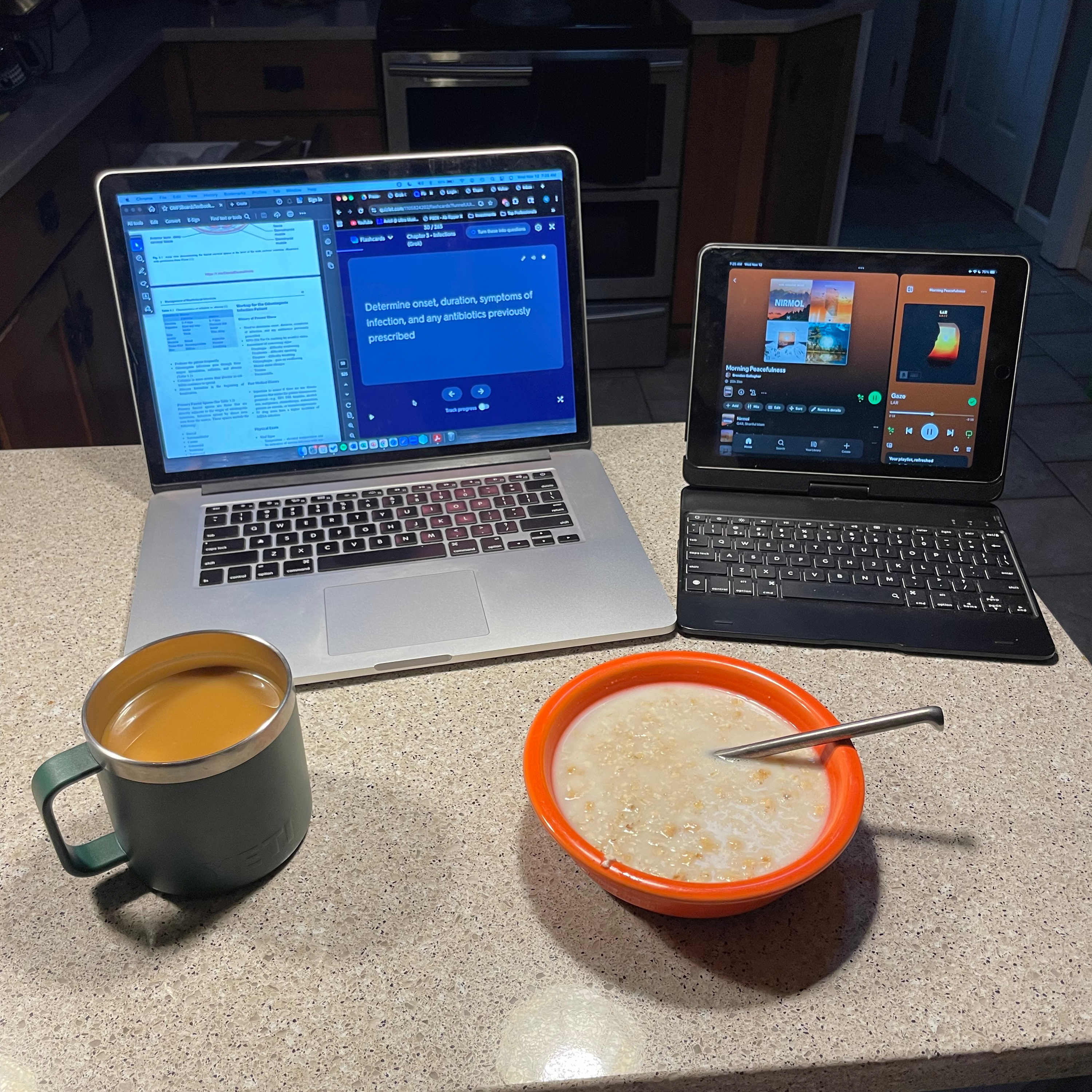 *Wednesday, Day #17, Week 3 - Boards Studying & Morning Thoughts*