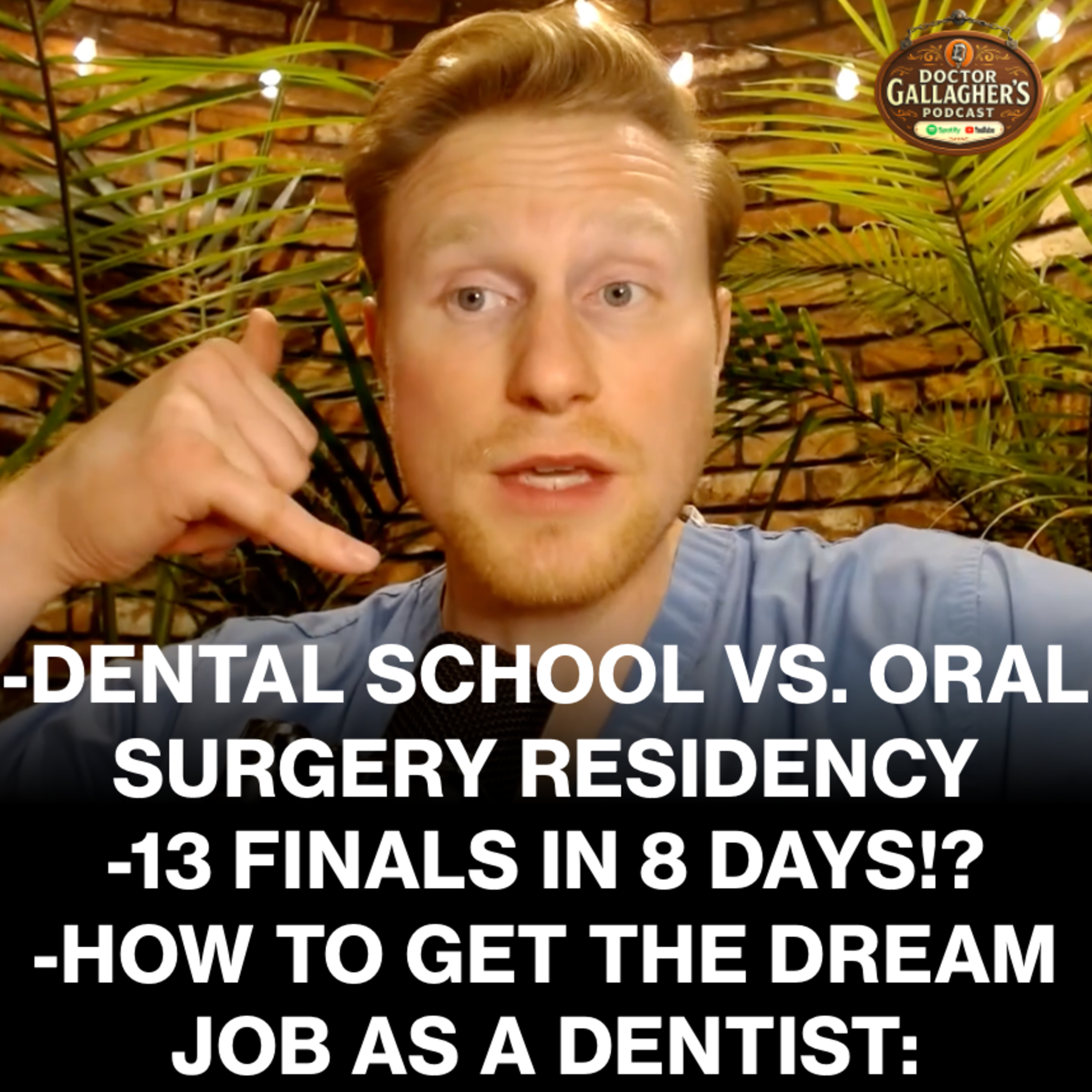13 Finals in 8 Days!? Dental School vs. Oral Surgery Residency, Dentist Career Options Shrinking, How To Get The Dream Job As A Dentist