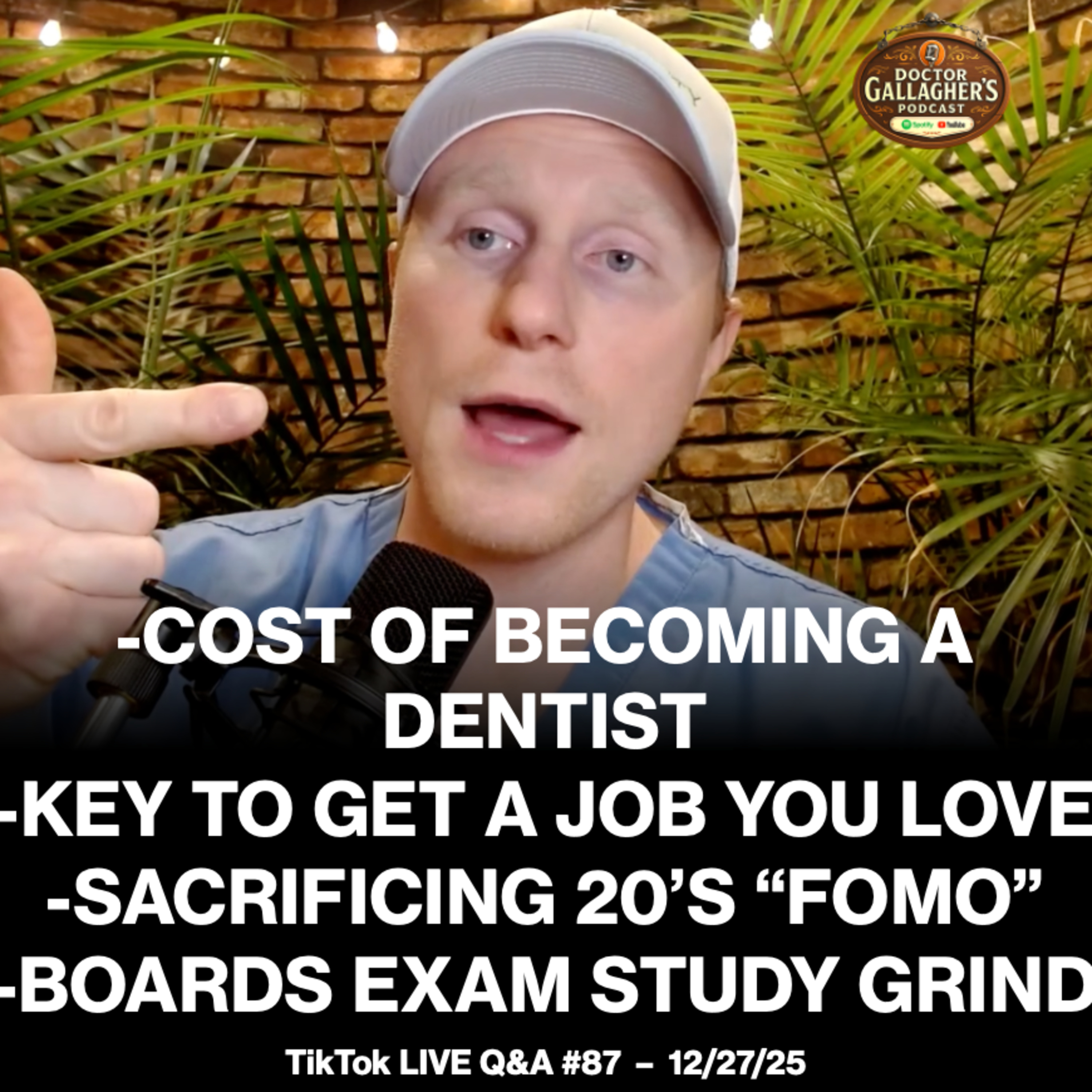 Cost Of Becoming A Dentist, Sacrificing Your 20’s “FOMO”, #1 Key To Getting A Job You LOVE, Boards Exam Study Grind
