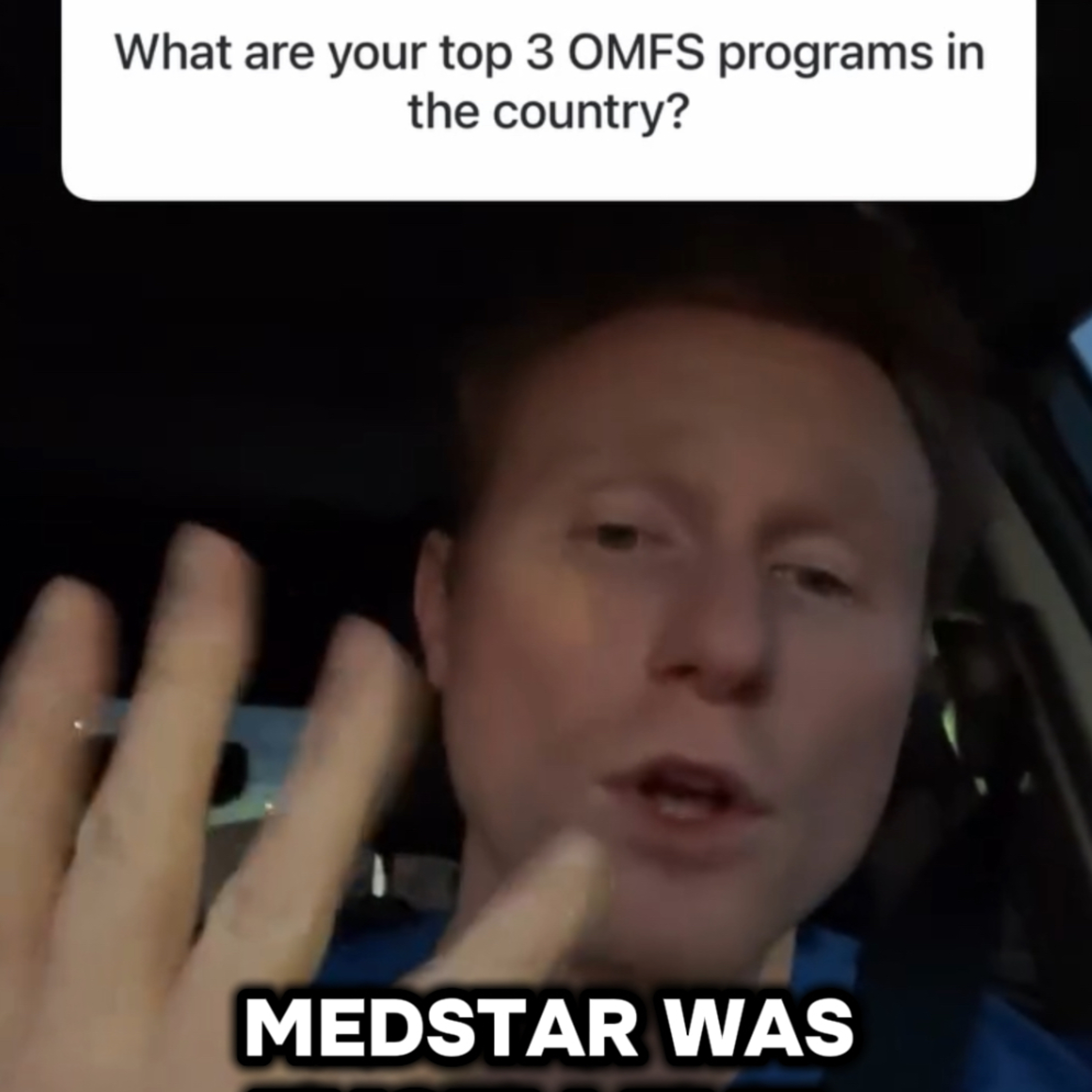 My Top OMFS 4-Year Program Rank List (East Coast)