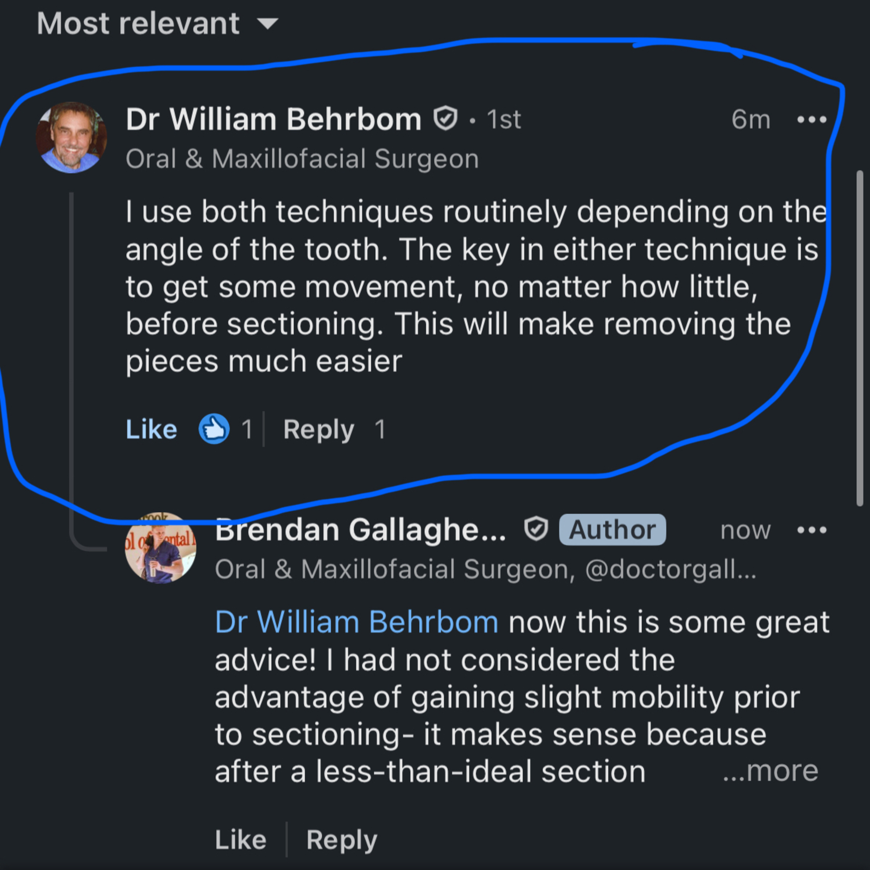Dr. William Behrbom on Sectioning Techniques for Extracting Impacted Teeth