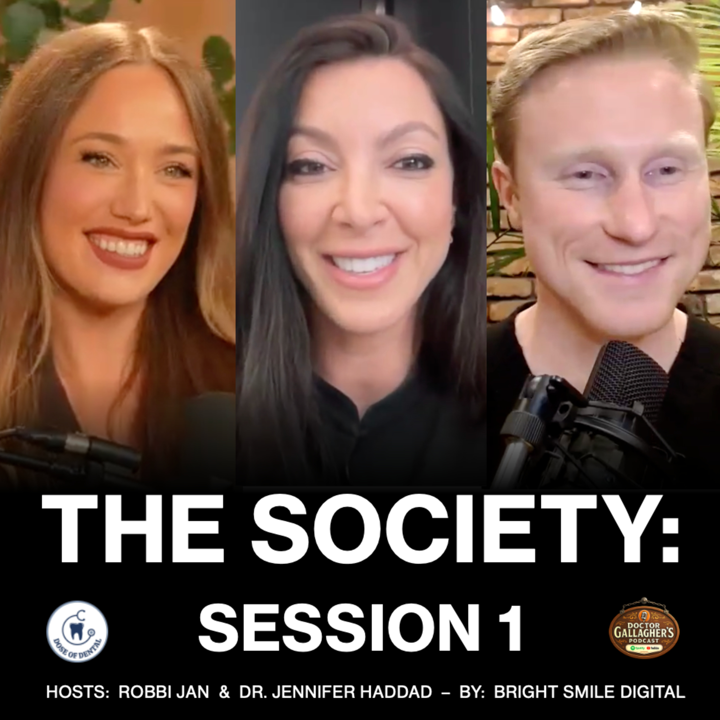 The Society by Bright Smile Digital: Session 1 - Dose of Dental Podcast #213 x Dr. Gallagher's Podcast