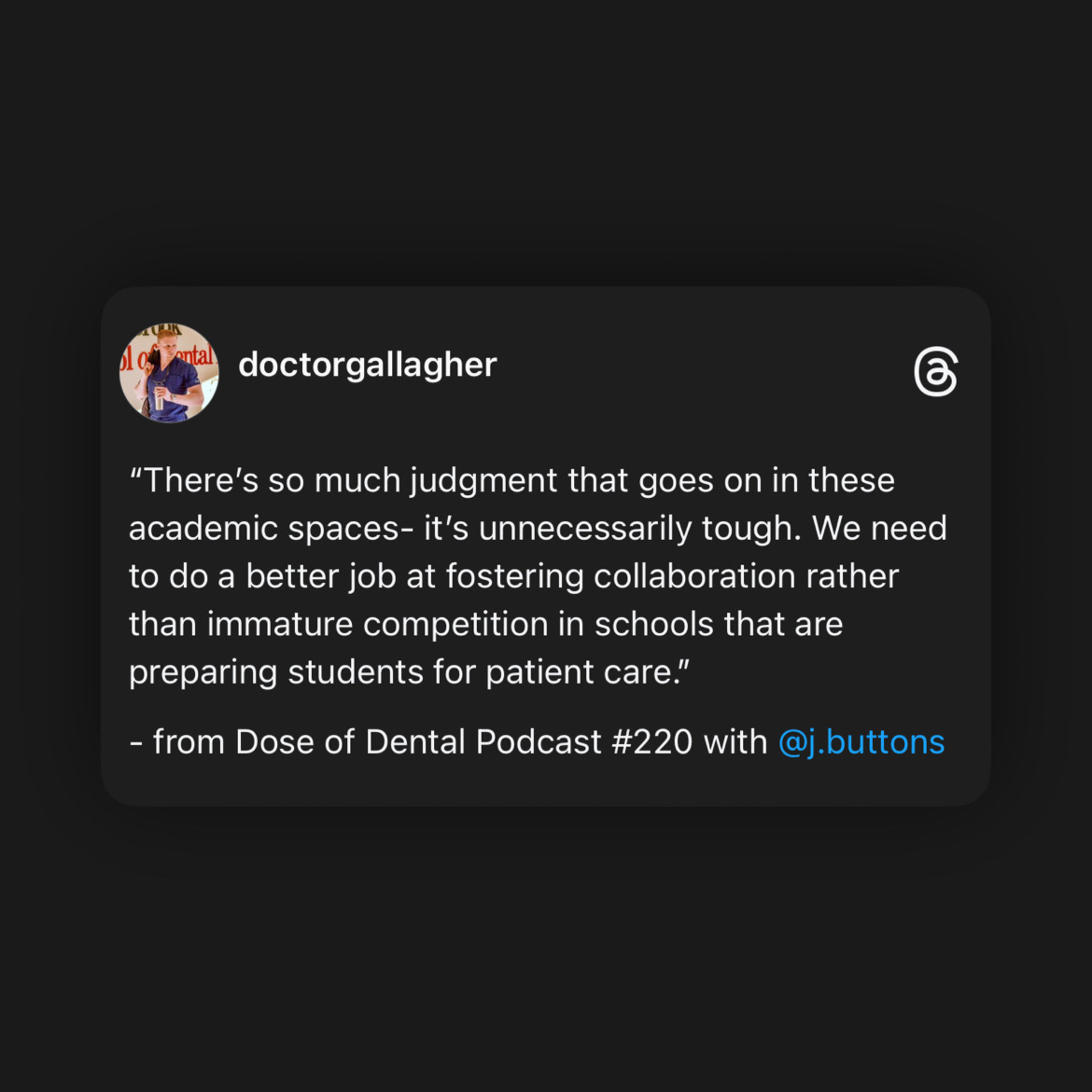 “There’s so much judgment that goes on in these academic spaces…” episode artwork