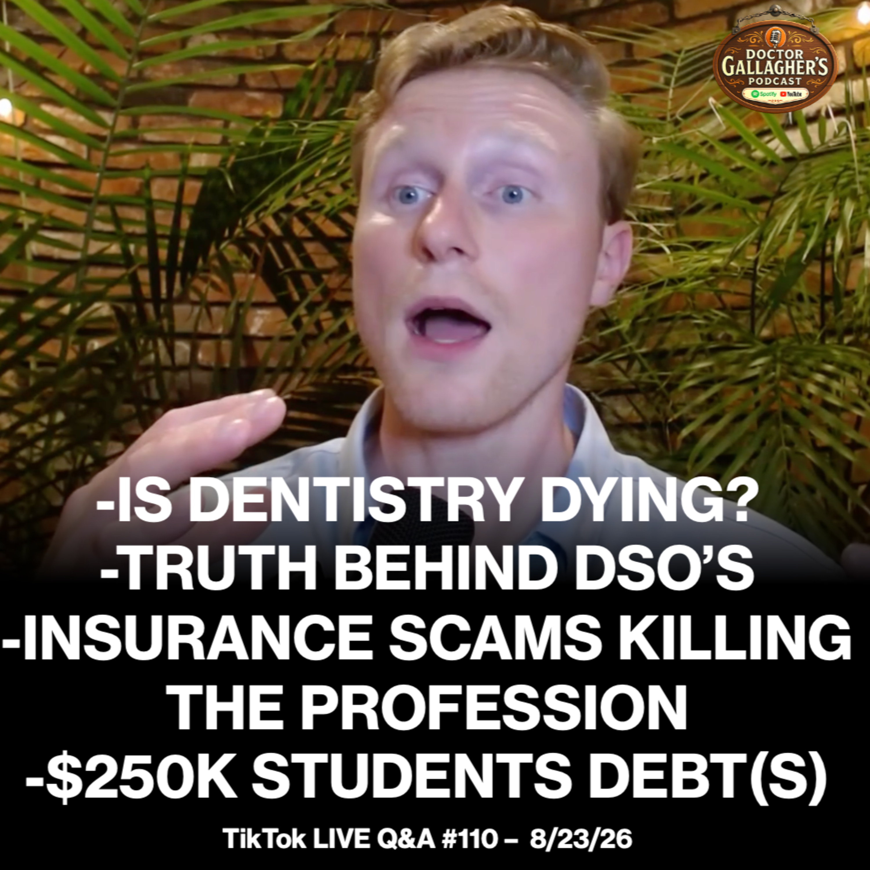 Is Dentistry Dying? Truth Behind DSOs, $250K Student Debt, Insurance Scams Killing the Profession