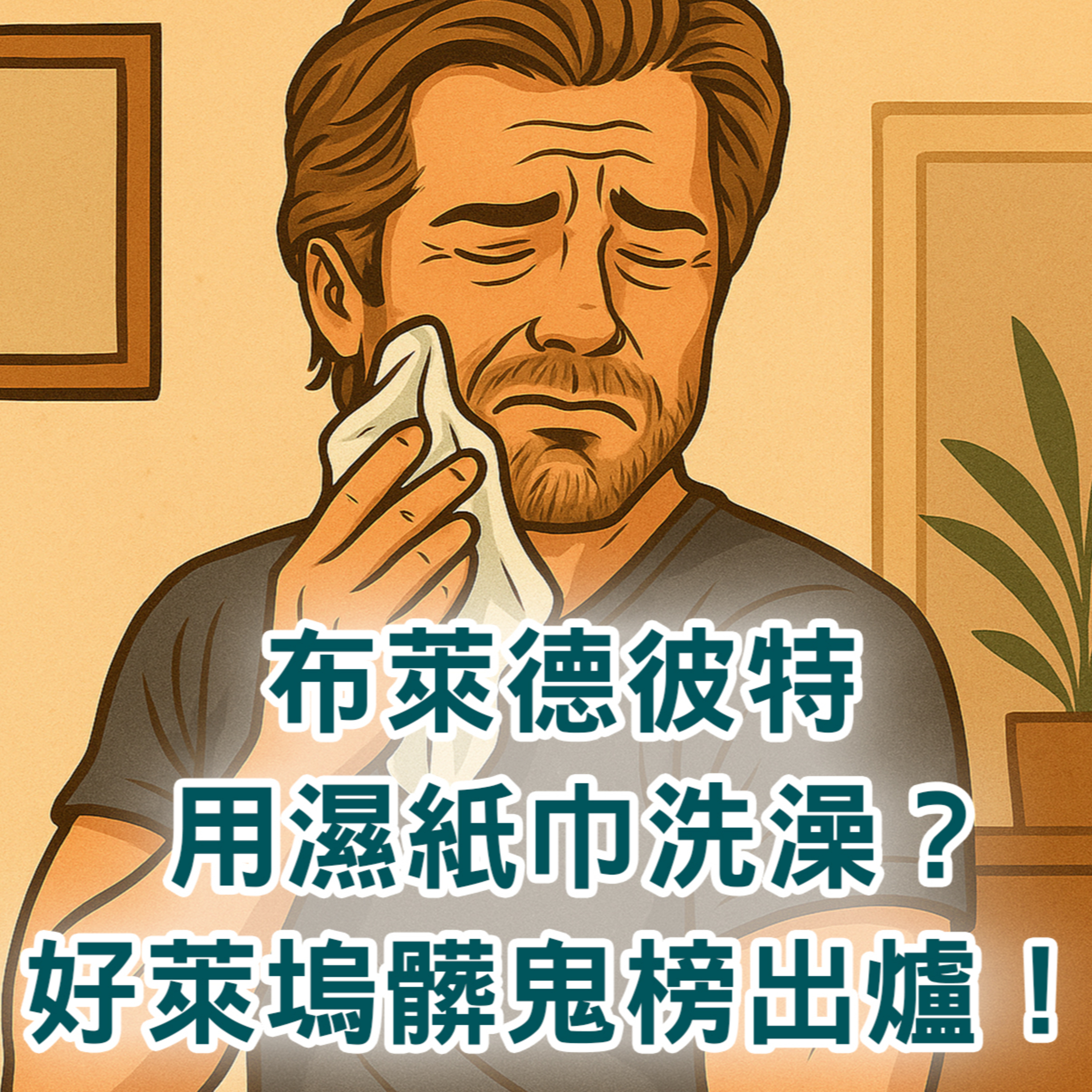 【S2 EP.099】布萊德彼特不洗澡，都用濕紙巾擦身？好萊塢髒鬼排行榜。