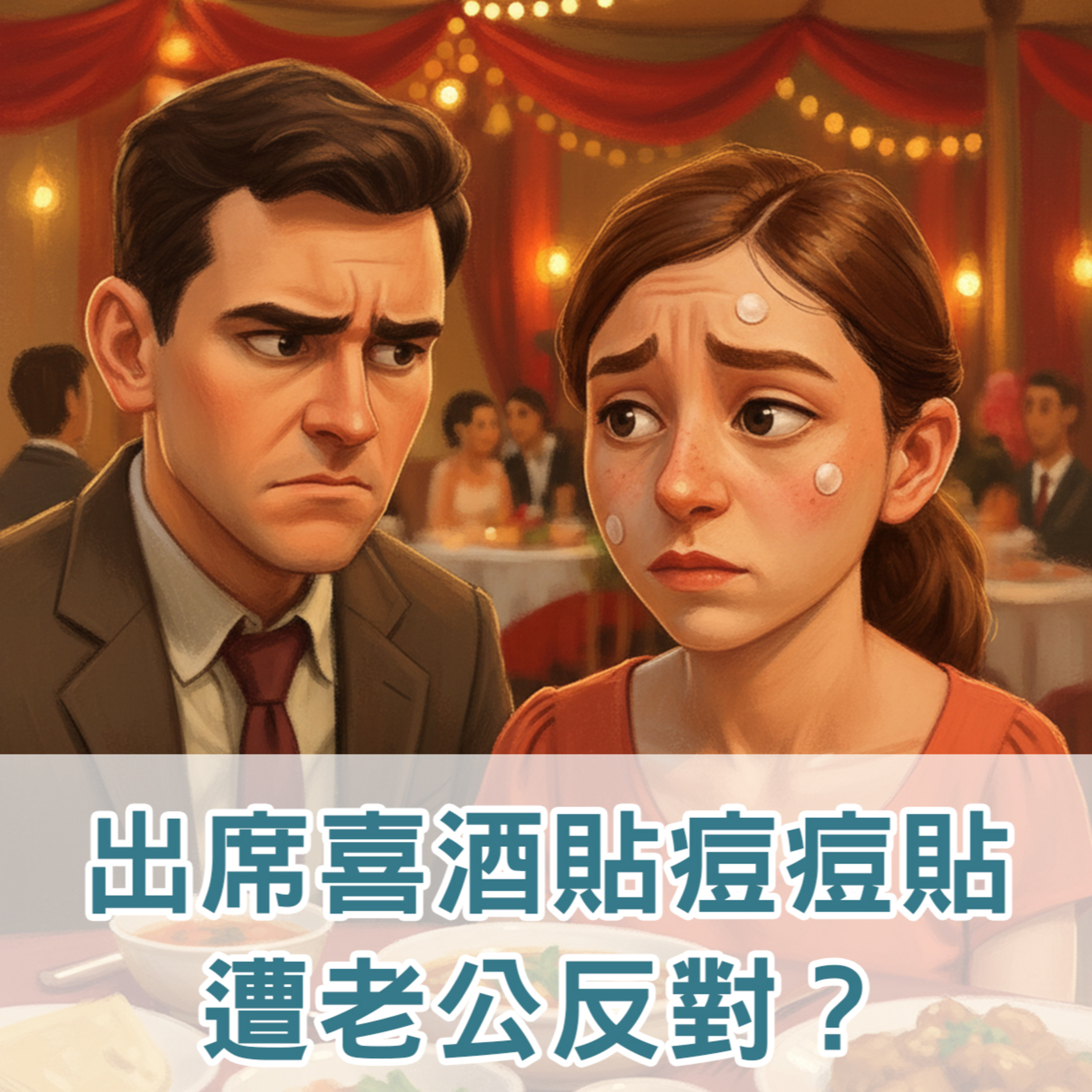 【S2 EP.127】出席喜酒貼痘痘貼遭老公反對？