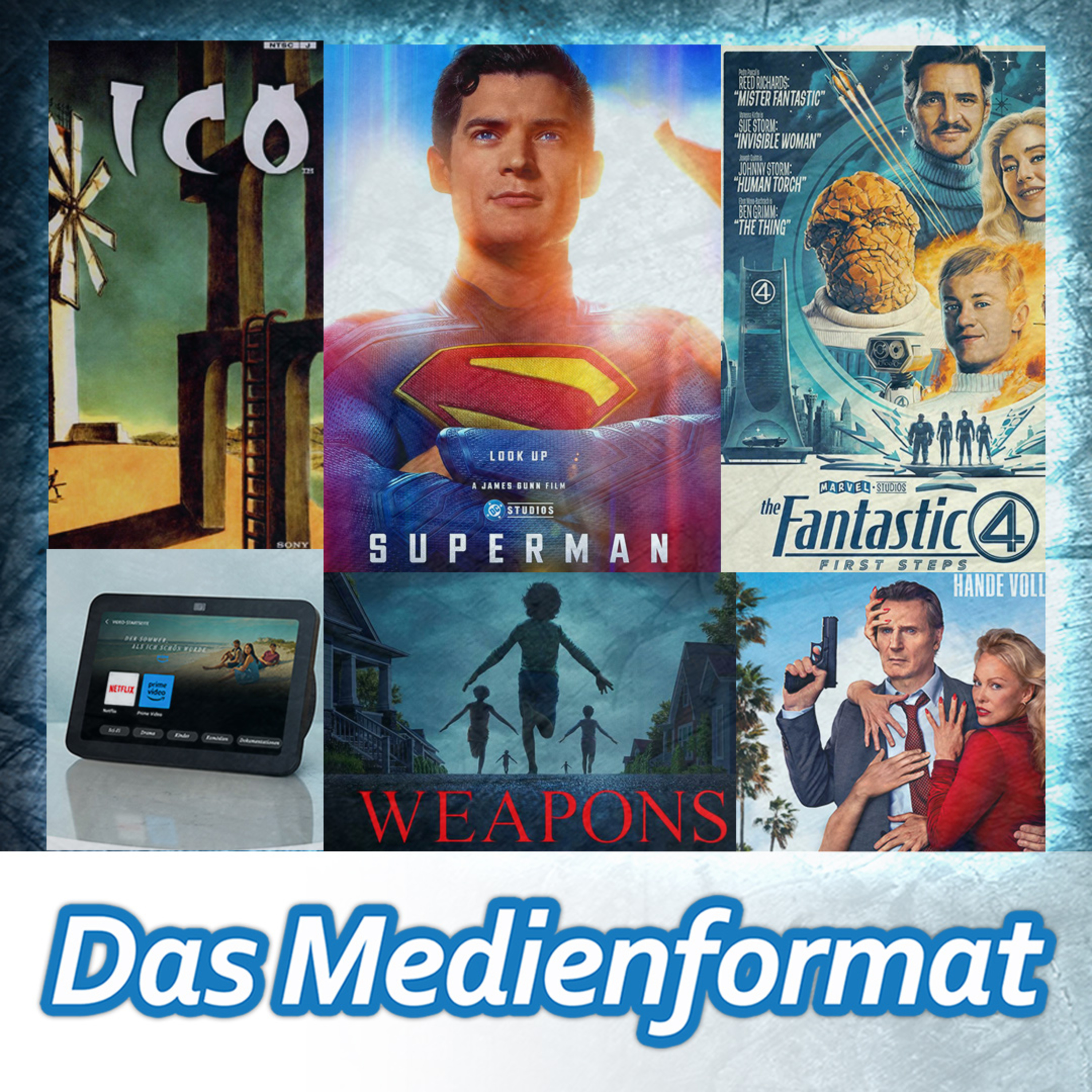 Das Medienformat #59: Für wen machen wir Medien? Superman VS Fantastic 4, Nackte Kanone, ICO uvm! episode artwork