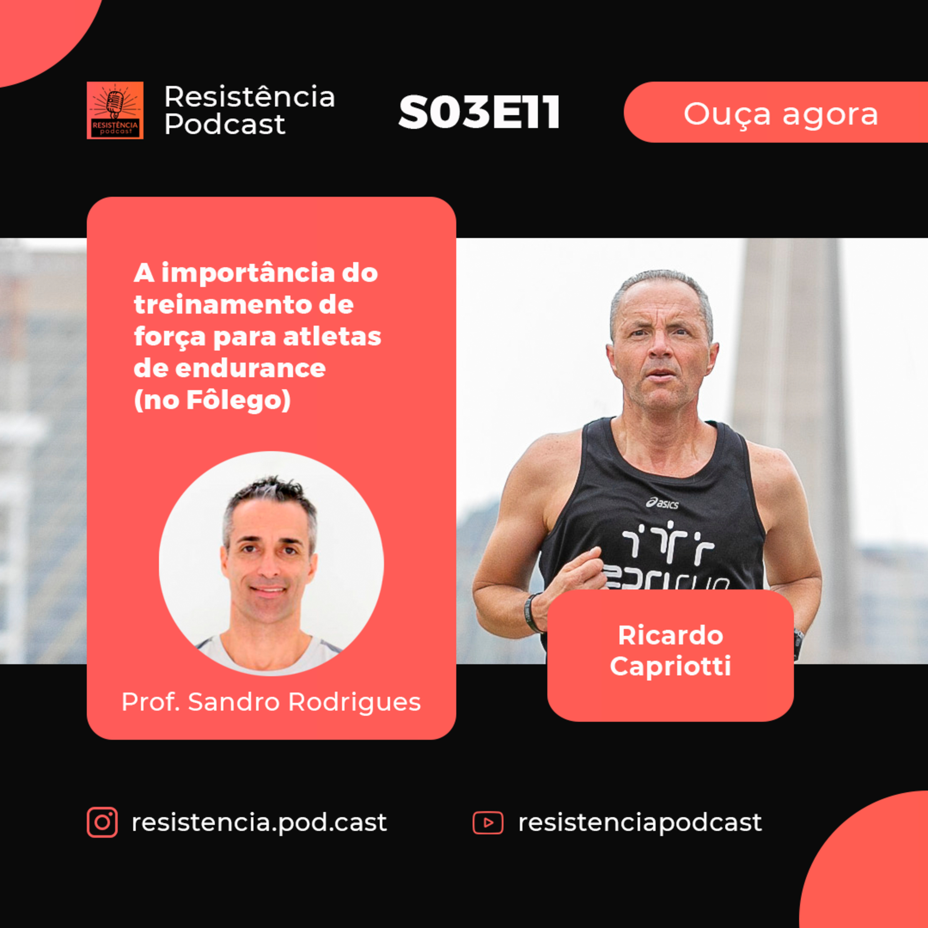 S03E11 - A importância do treinamento de força para atletas de endurance (no Fôlego) episode artwork