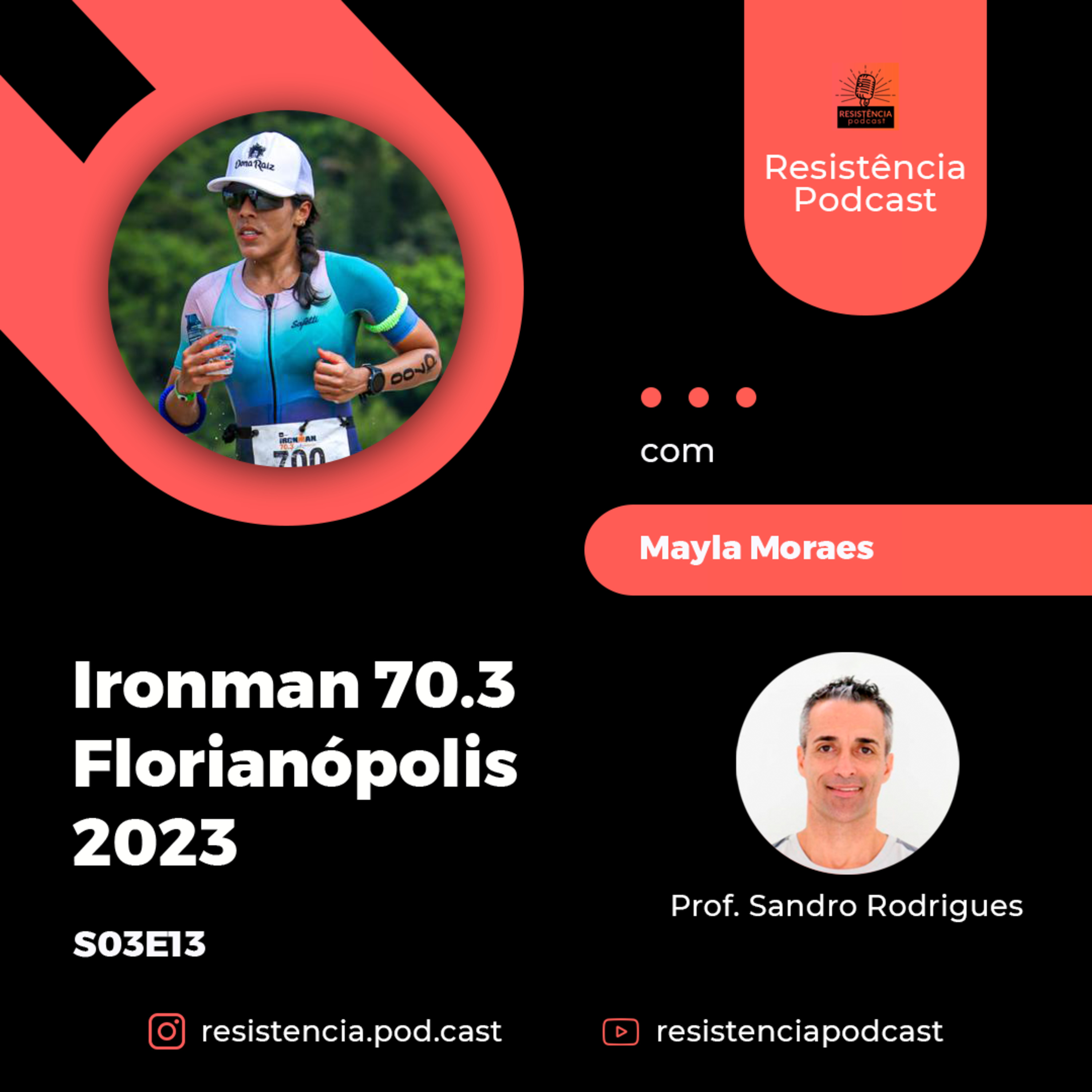 S03E13 - Iron Man 70.3 Florianópolis 2023 - com Mayla Moraes episode artwork