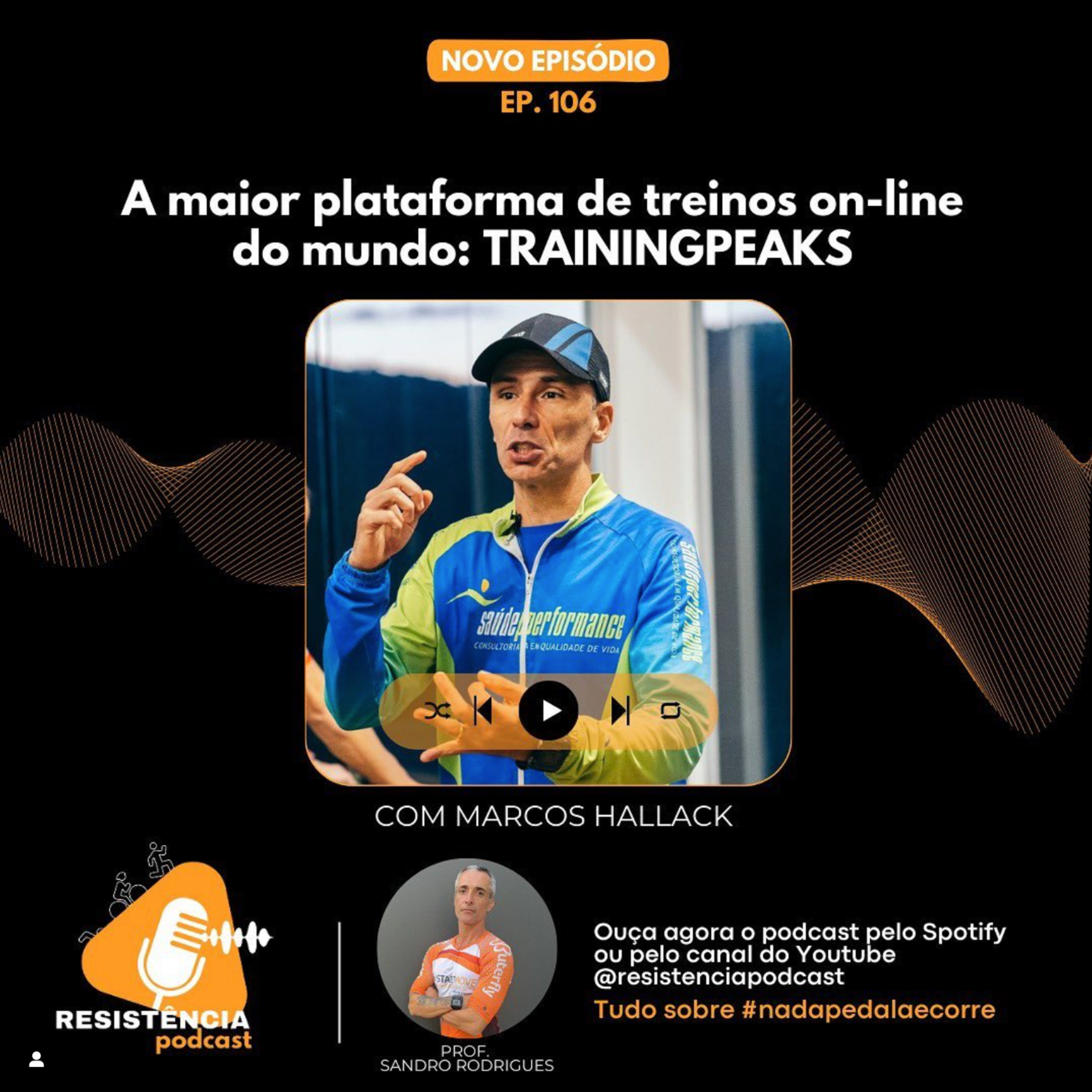 S03E106 - A MAIOR PLATAFORMA DE TREINOS ON-LINE DO MUNDO: TRAININGPEAKS  episode artwork