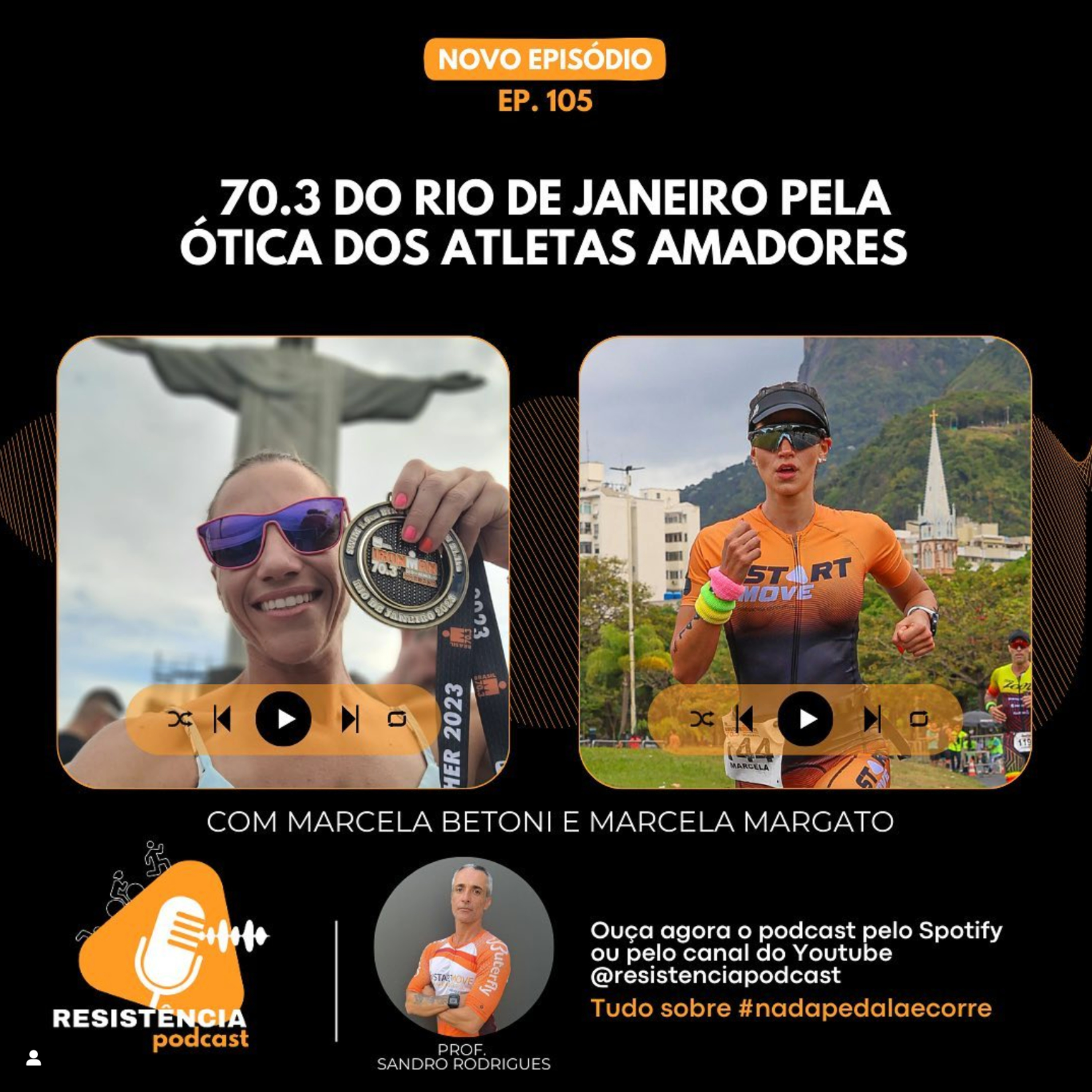 S03E105 - 70.3 DO RIO DE JANEIRO PELA ÓTICA DOS ATLETAS AMADORES episode artwork