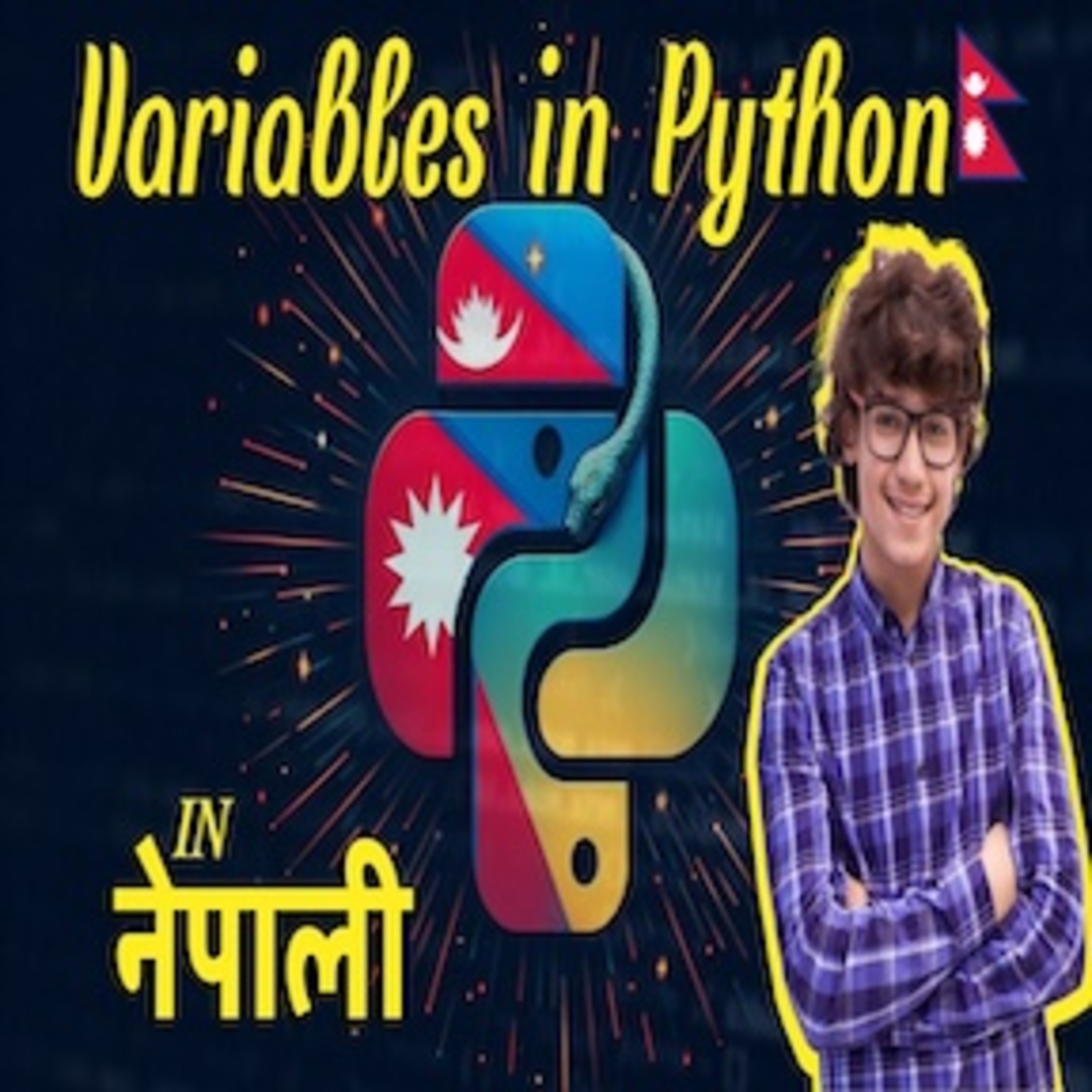 Variables in python [Python Programming Tutorials in नेपाली ]  episode artwork