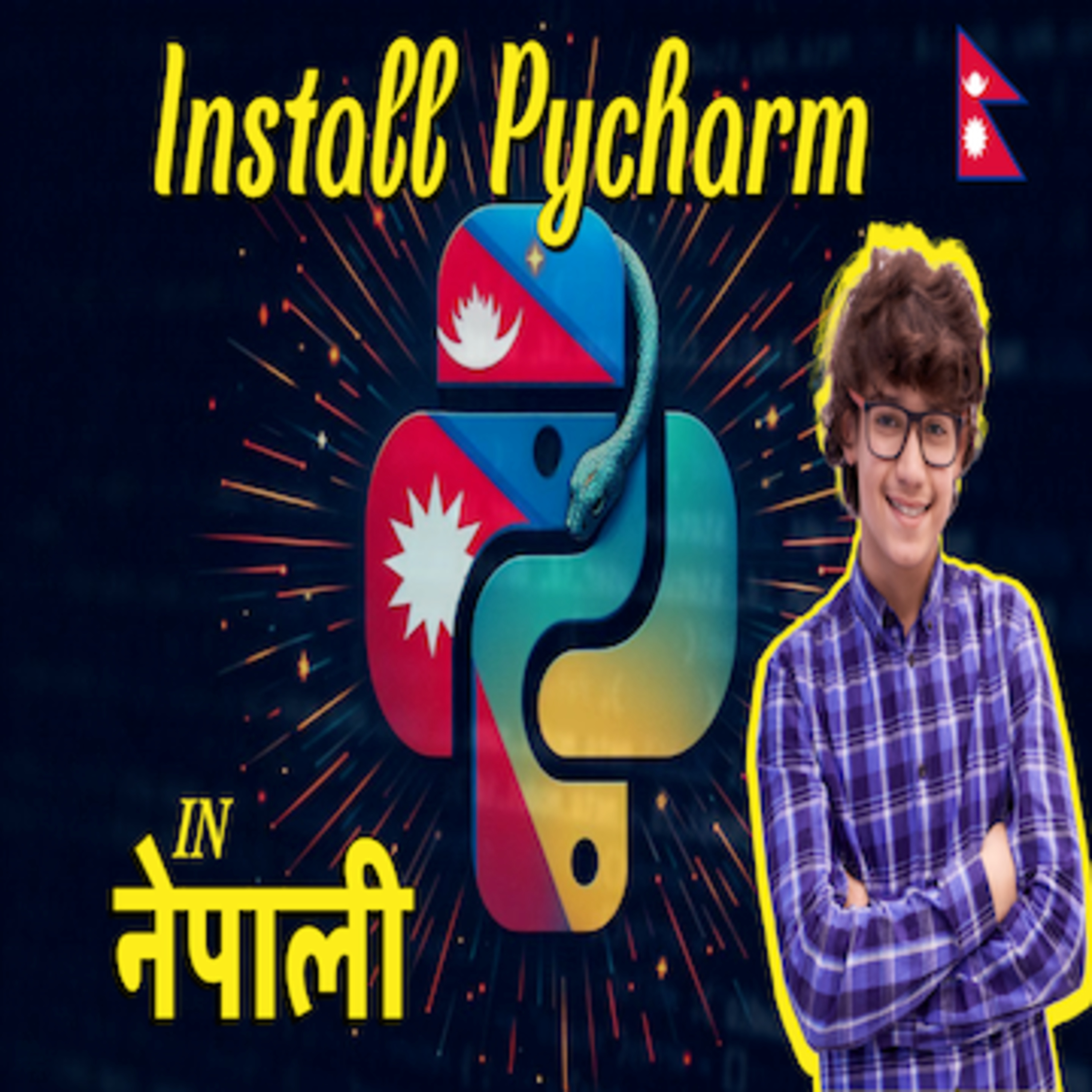 Install Pycharm [Python Programming Tutorials in नेपाली ] episode artwork