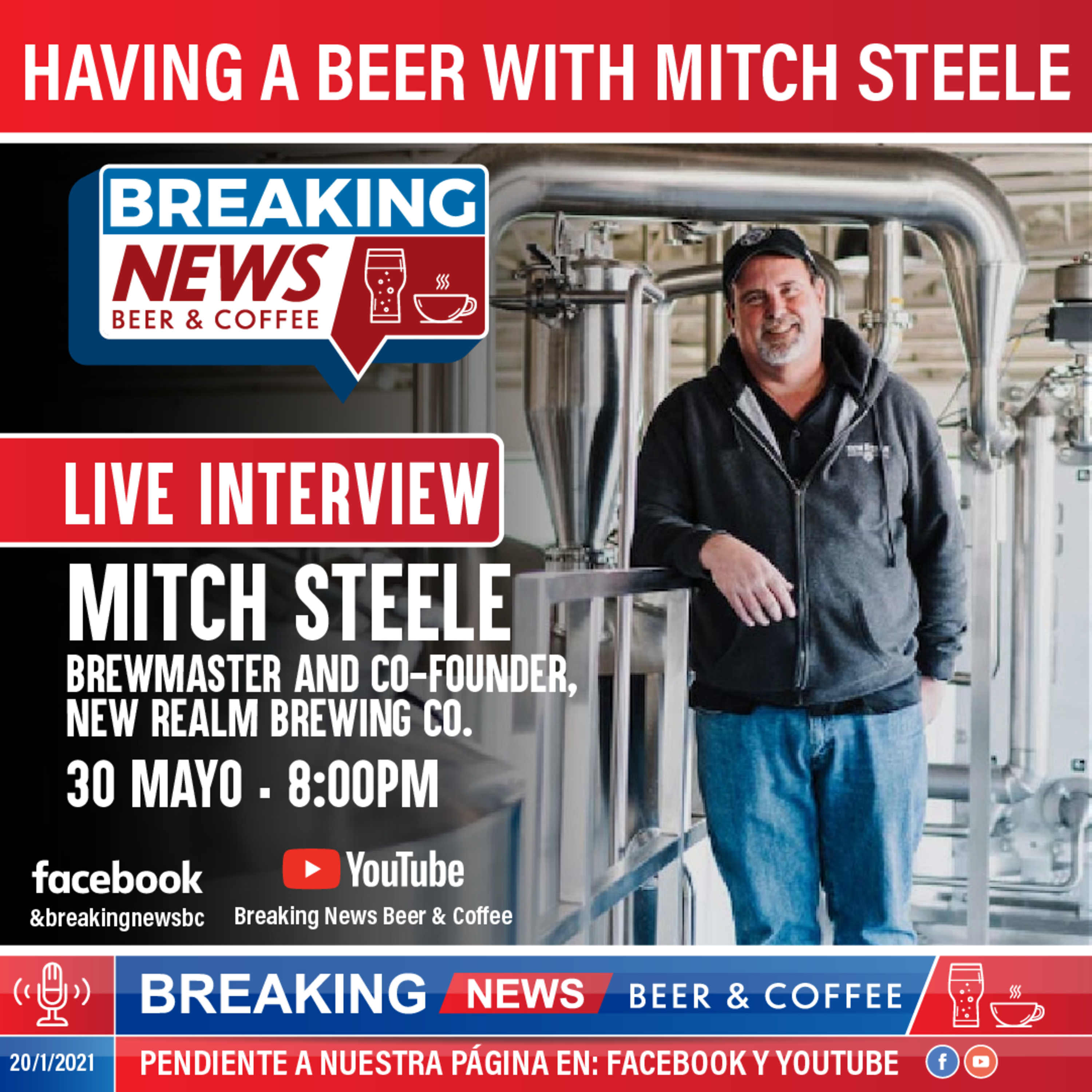 BREAKING NEWS BEER & COFFEE