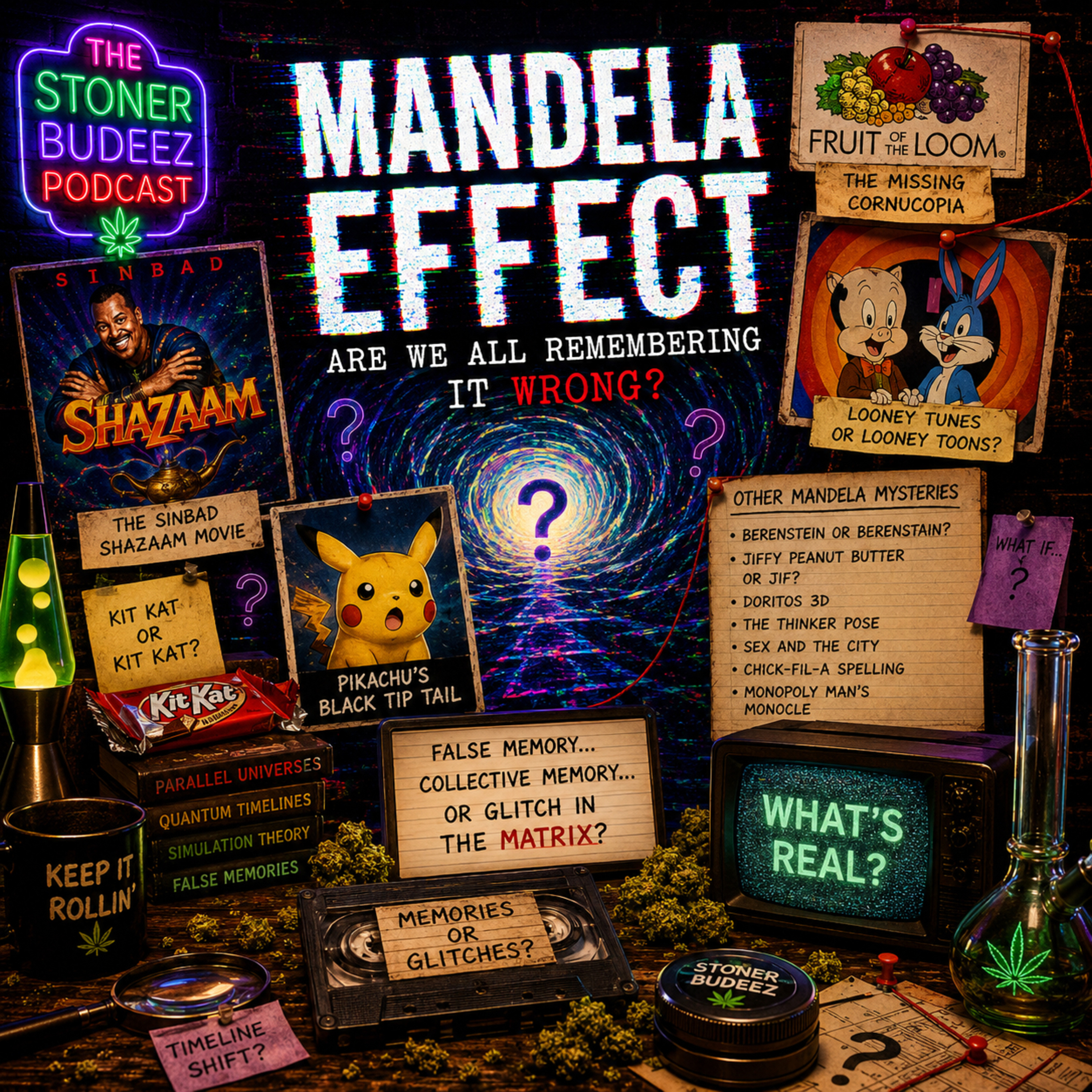 E136: THE MANDELA EFFECT episode artwork