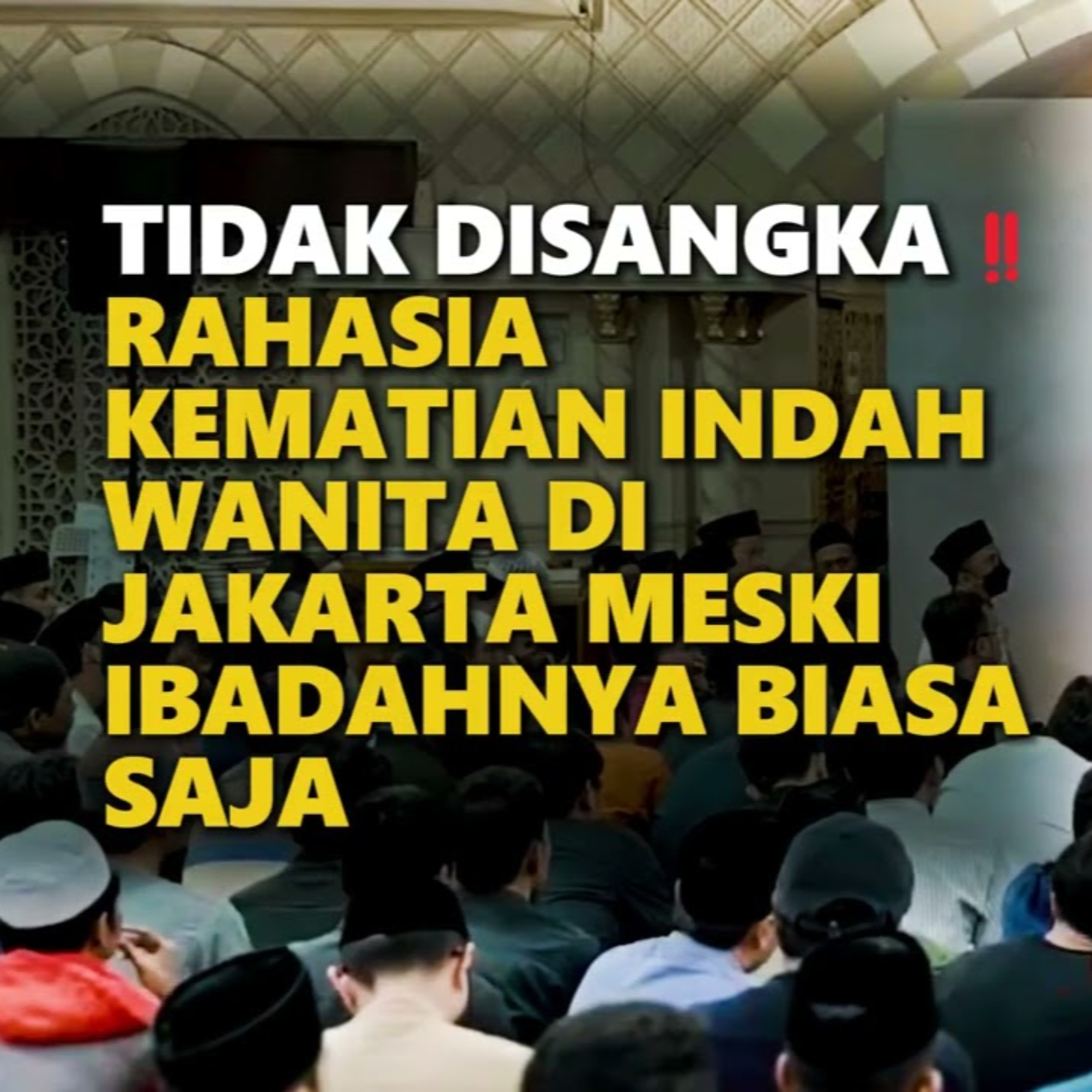 Kisah Kematian Indah Wanita di Jakarta Meski Ibadahnya Biasa Saja