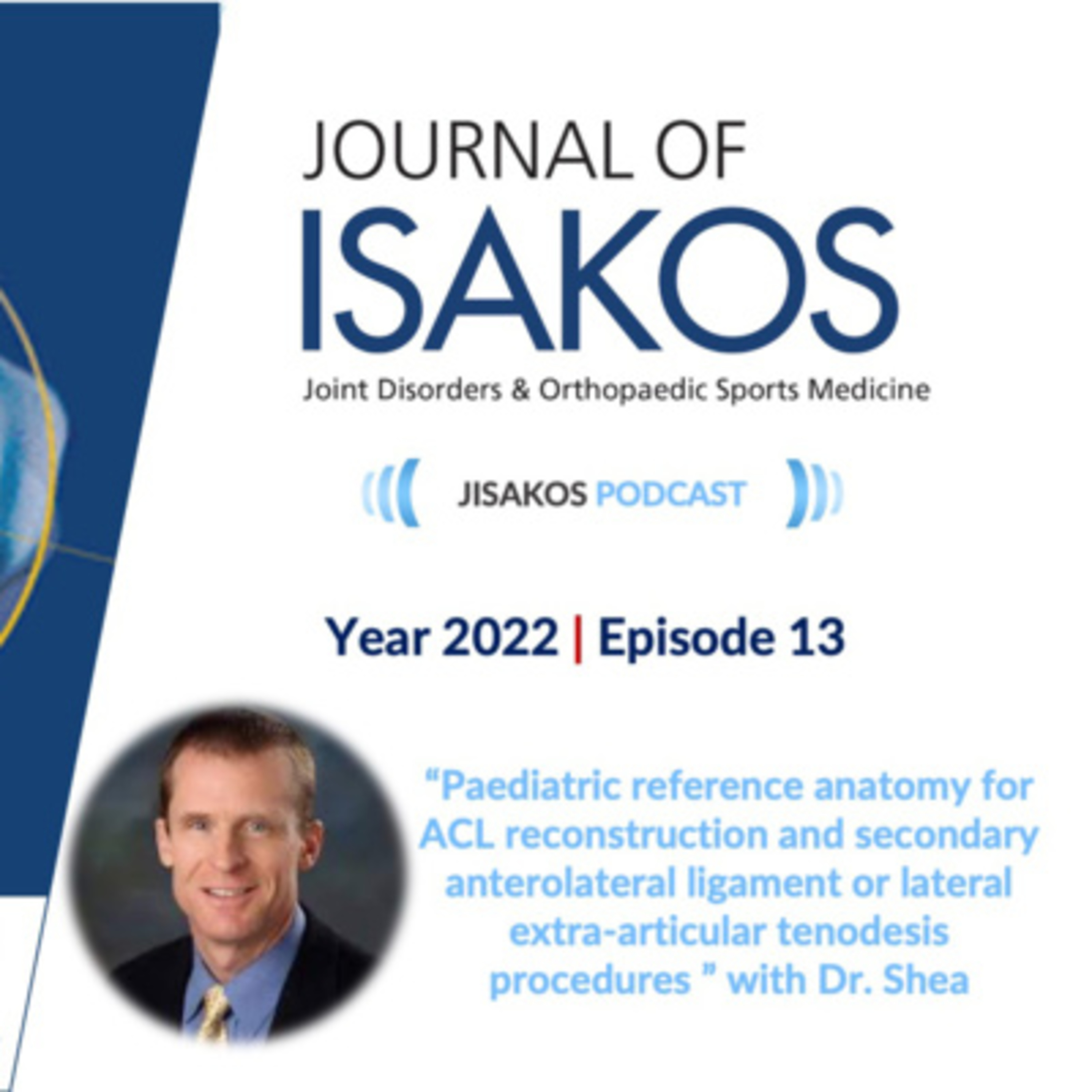 Paediatric reference anatomy for ACL reconstruction and secondary anterolateral ligament or lateral extra-articular tenodesis procedures episode artwork