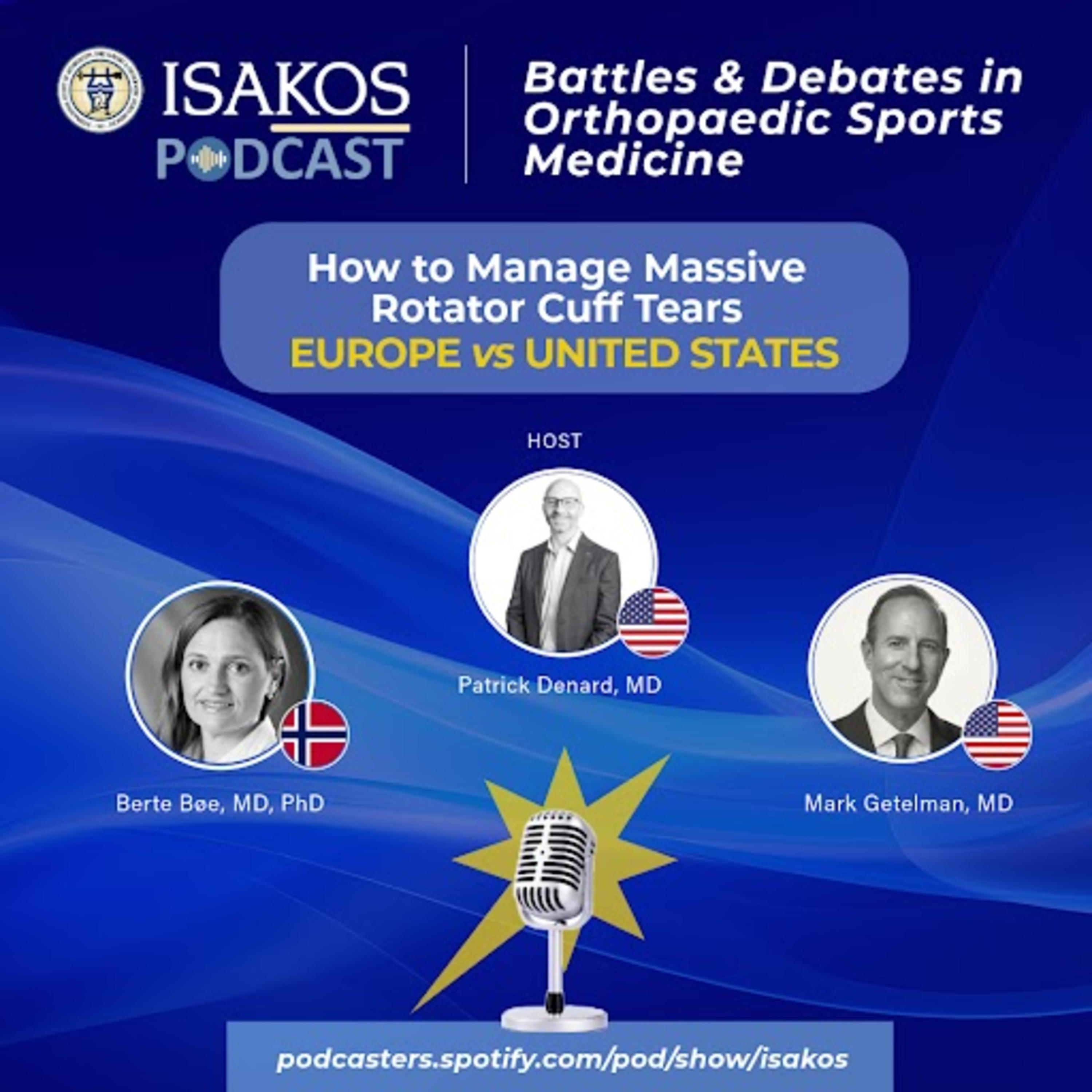 How to Manage Massive Rotator Cuff Tears: Europe vs United States episode artwork