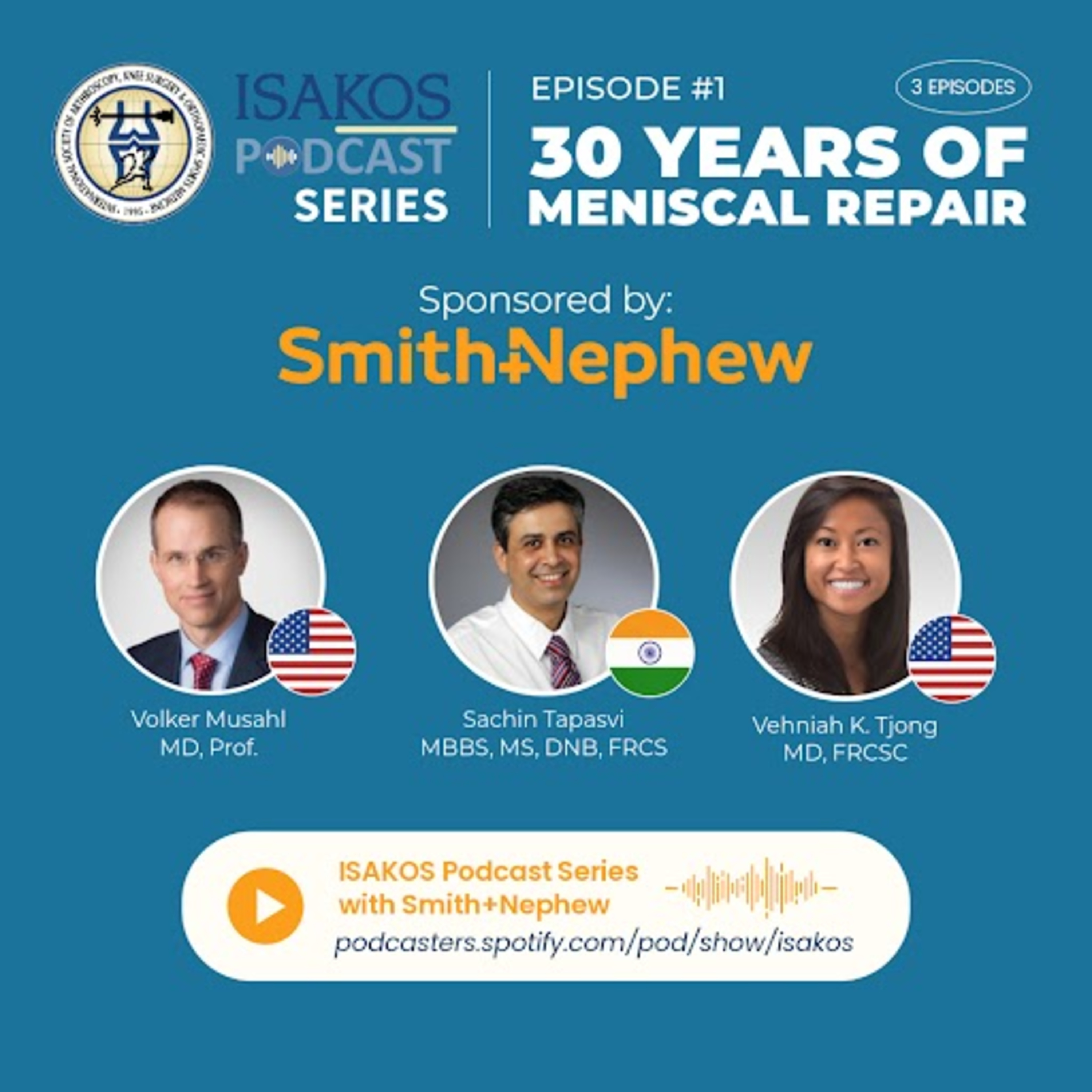 30 Years of Meniscal Repair episode artwork