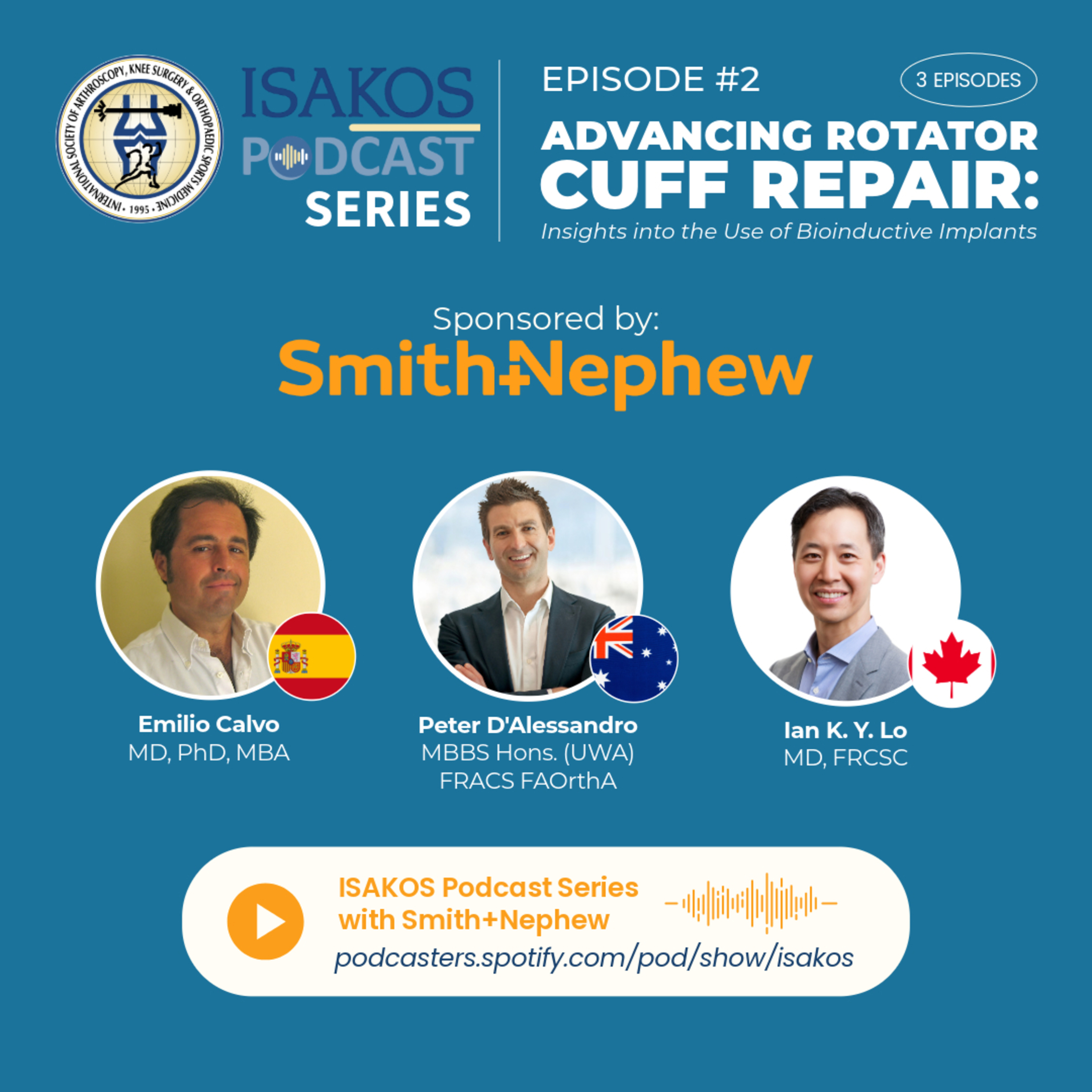 Advancing Rotator Cuff Repair: Insights into the Uses of Bio-inductive Implants episode artwork