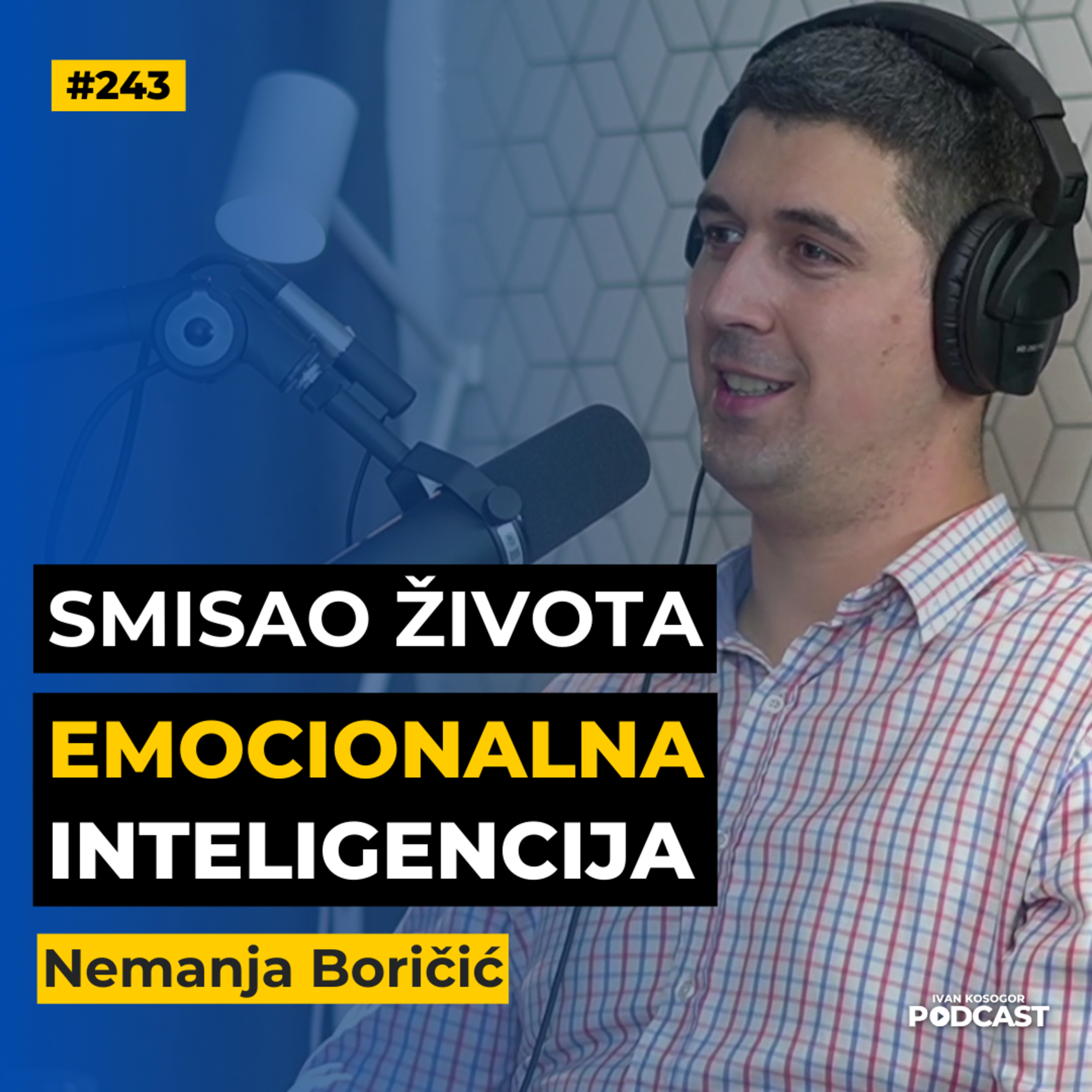Razmišljaj, analiziraj, funkcioniši: ključ kvalitetnog života — Nemanja Boričić Psihilog | IKP Ep243 episode artwork