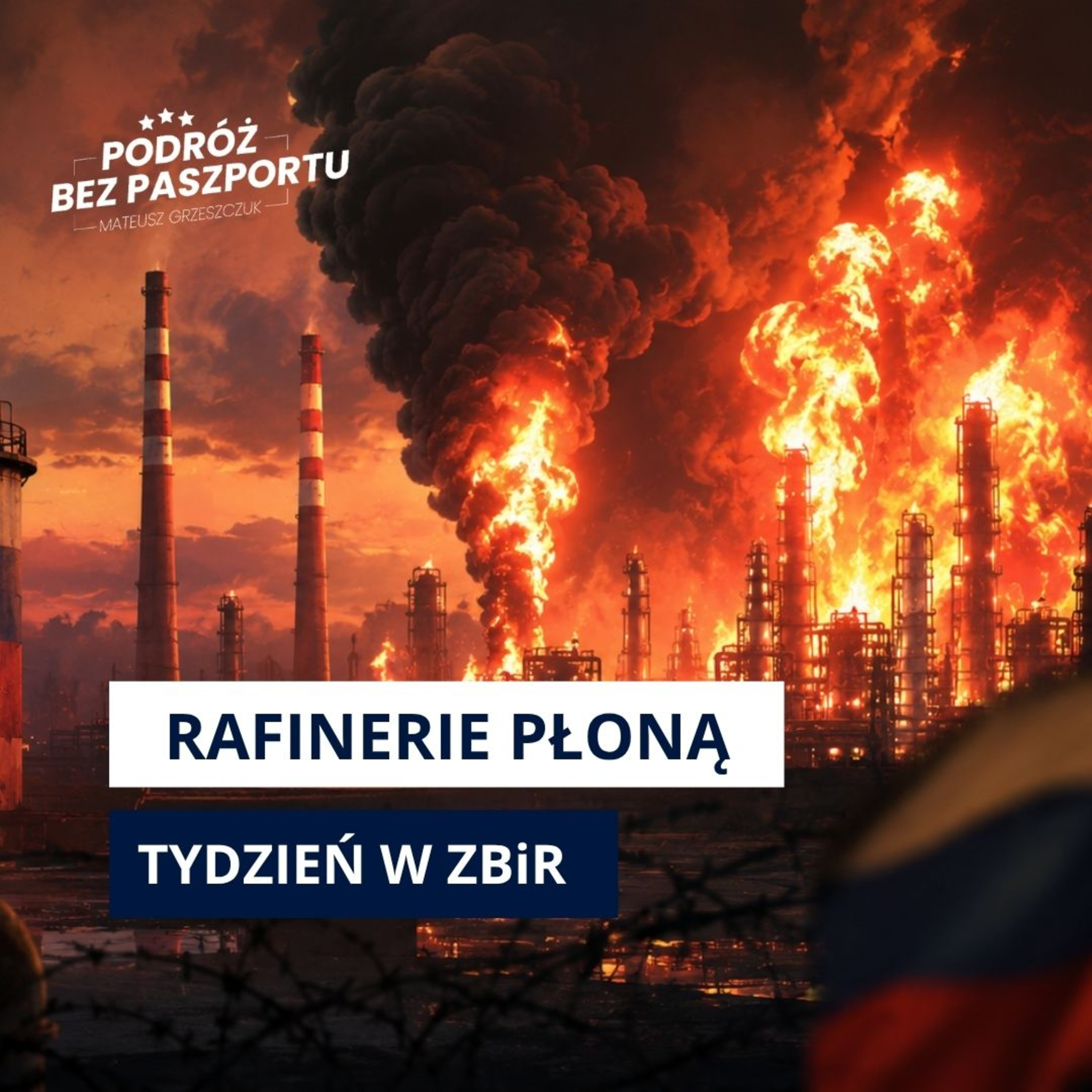 ROSYJSKIE RAFINERIE W OGNIU. Ogromne problemy Kremla | Tydzień w ZBiR 56