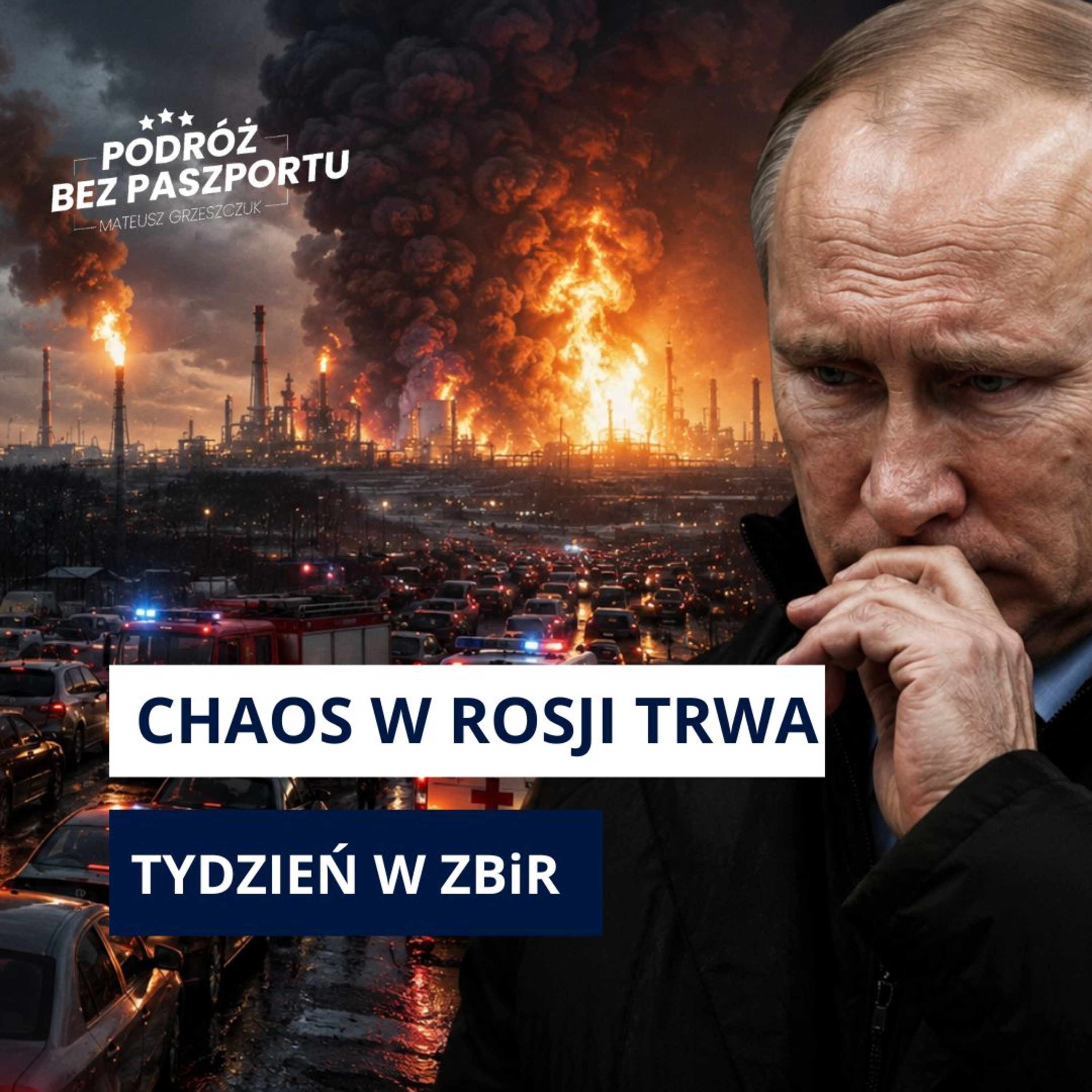 ROSJA na skraju ZAŁAMANIA. Brak paliwa w szpitalach i straży pożarnej | Tydzień w ZBiR odc. 63
