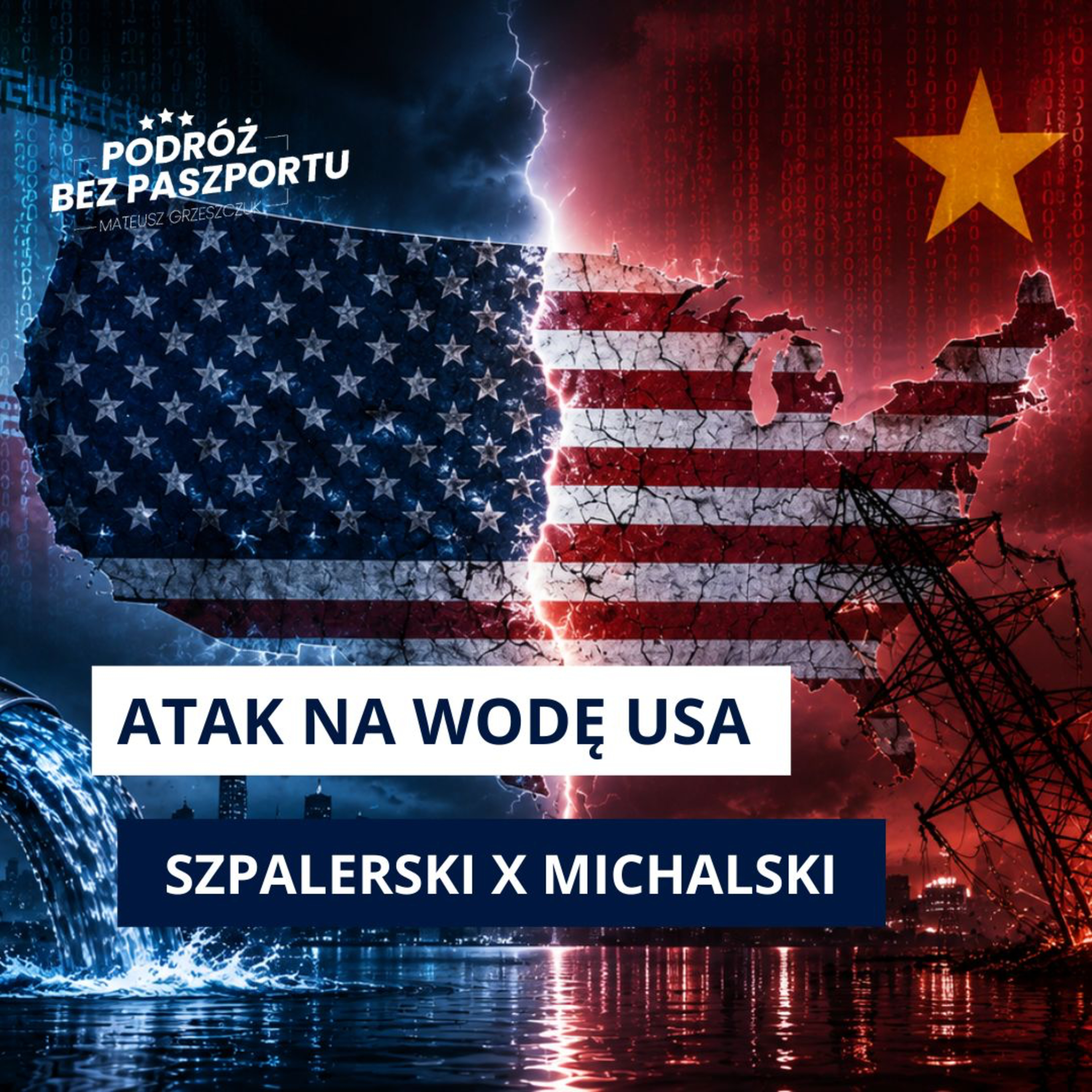 Hakerzy atakują wodę USA. Prawybory w Wisconsin. Elbridge Colby w Azji | Szpalerski x Michalski episode artwork