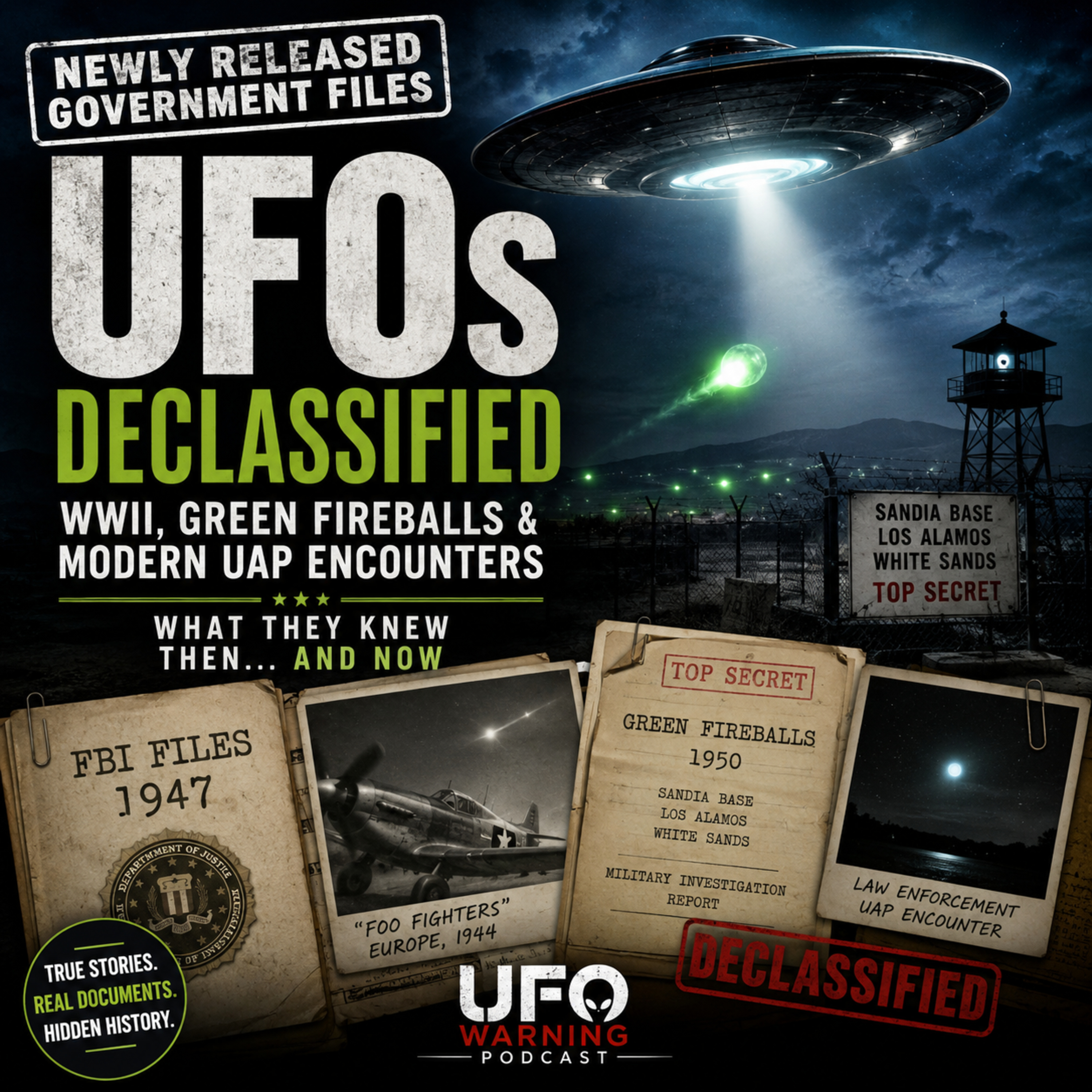 FOO FIGHTERS TO GREEN FIREBALLS: NEW UFO FILES episode artwork