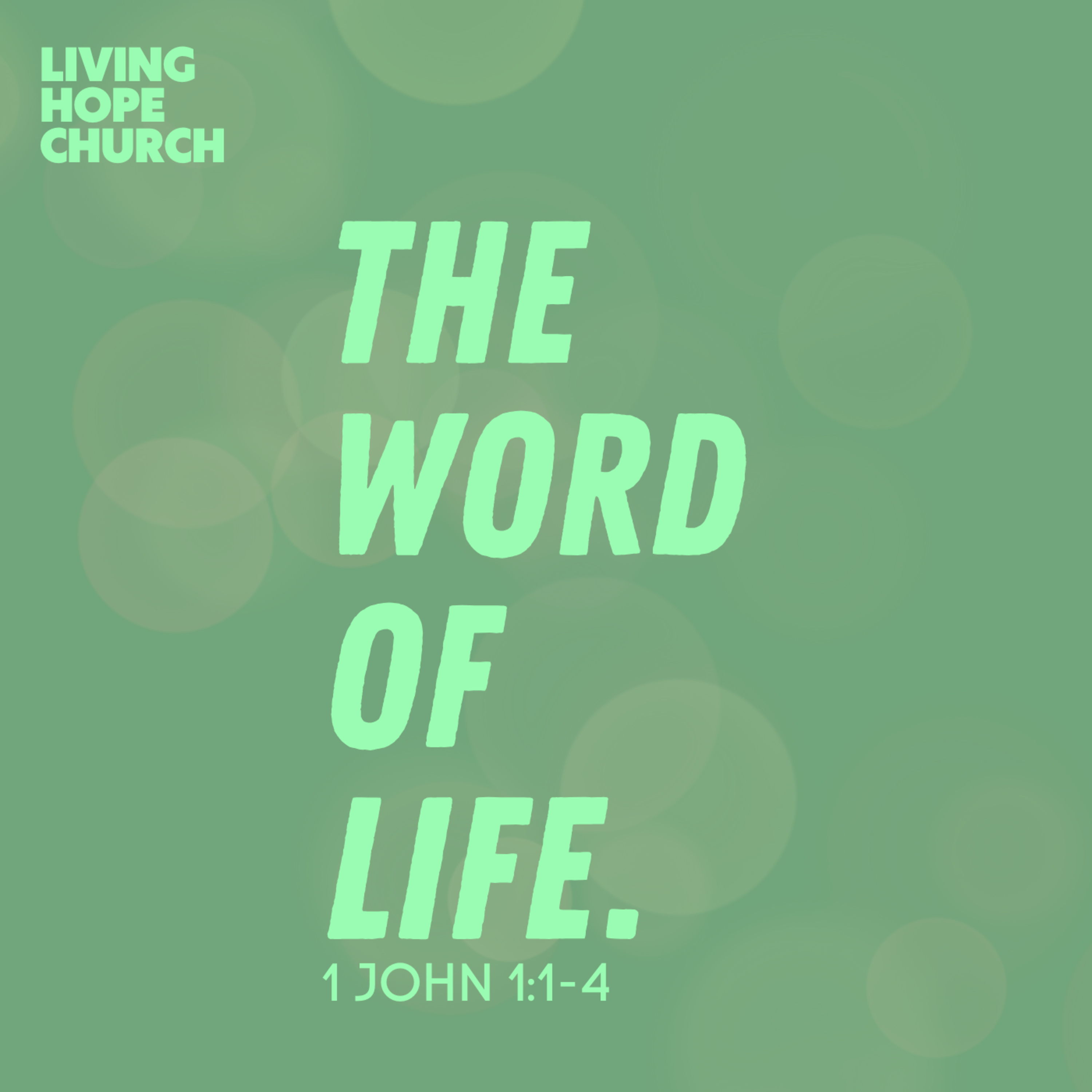 1 John 1:1-4 | The Word of Life | Mitch Spence episode artwork