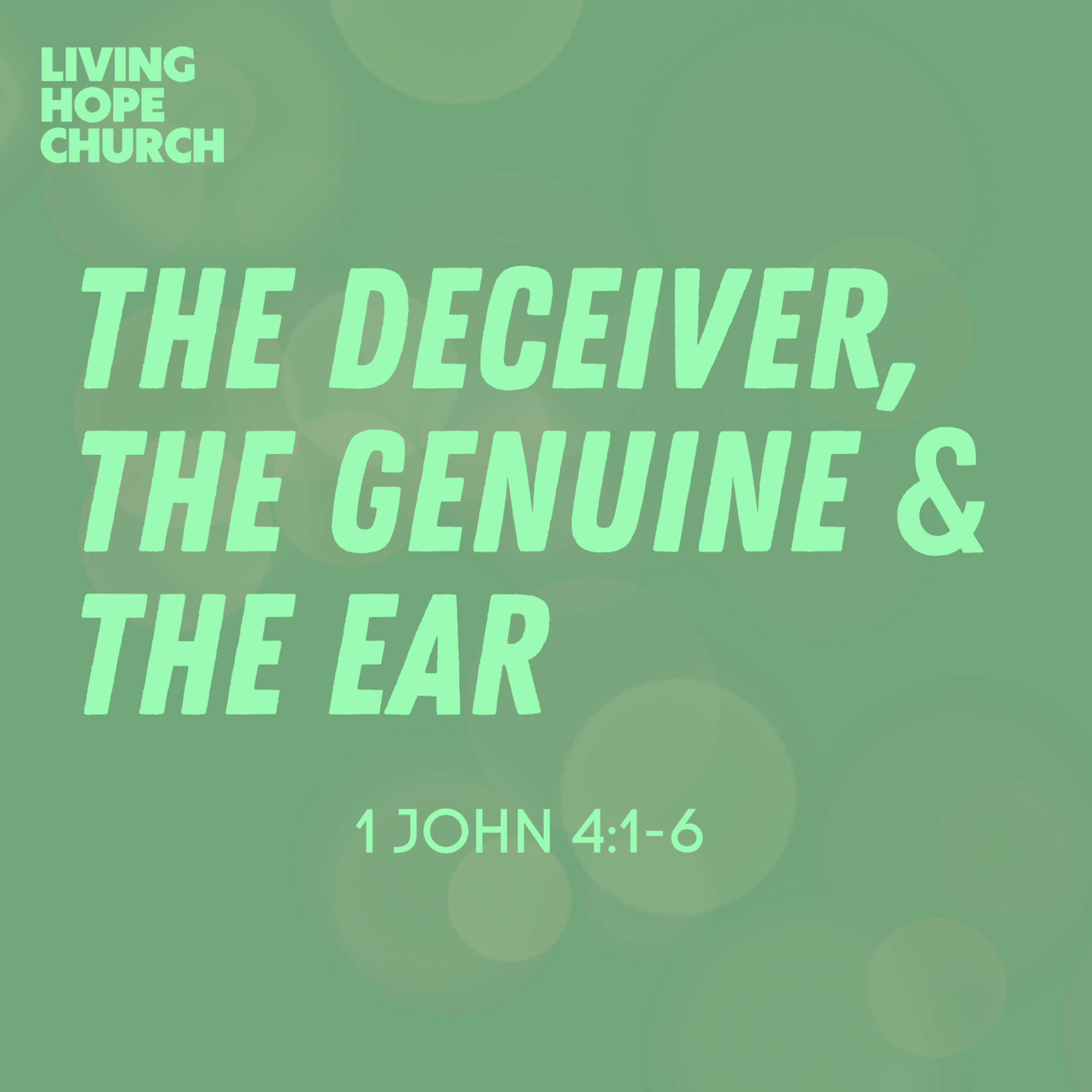 1 John 4:1-6 | The Deceiver, The Genuine and The Ear | Jorum Mugari episode artwork