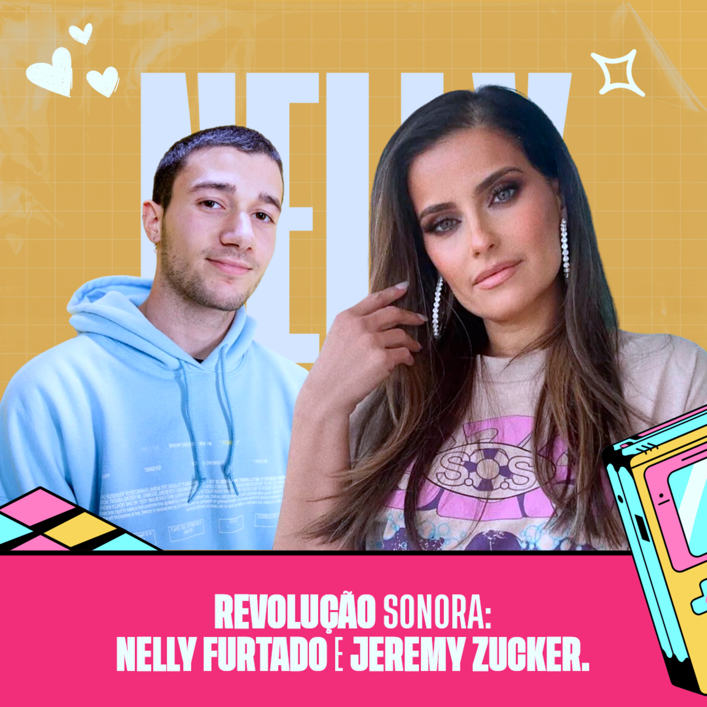 Revolução Sonora: Nelly Furtado e Jeremy Zucker.