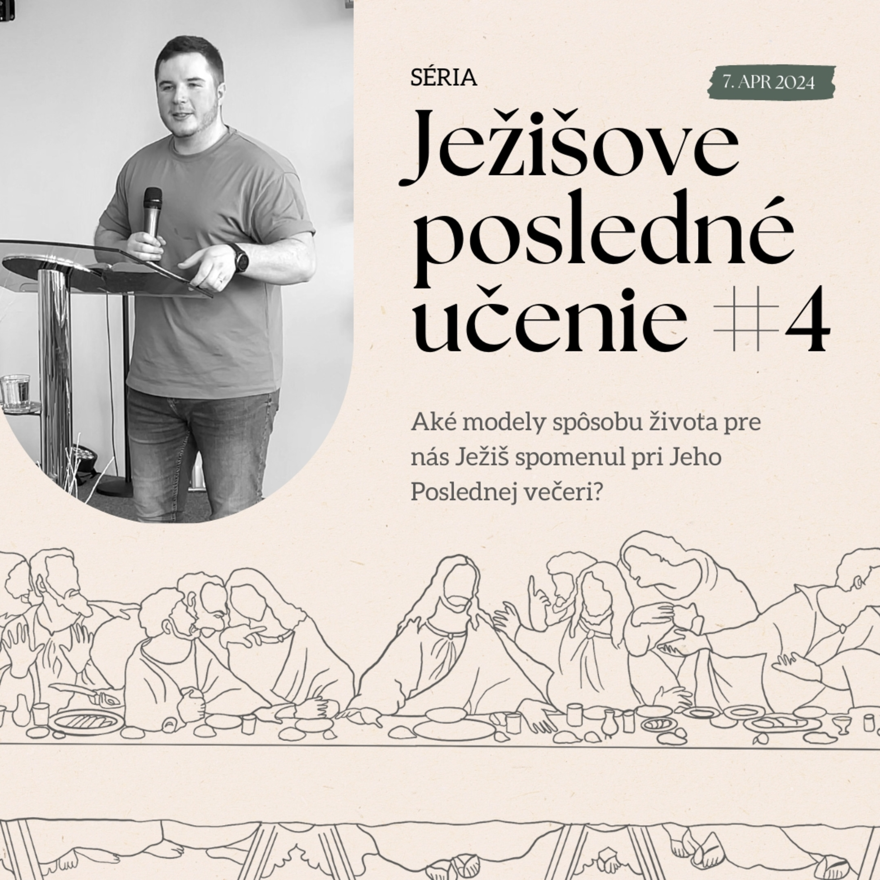 Ježišove posledné učenie #4 | 7.4.2024 episode artwork
