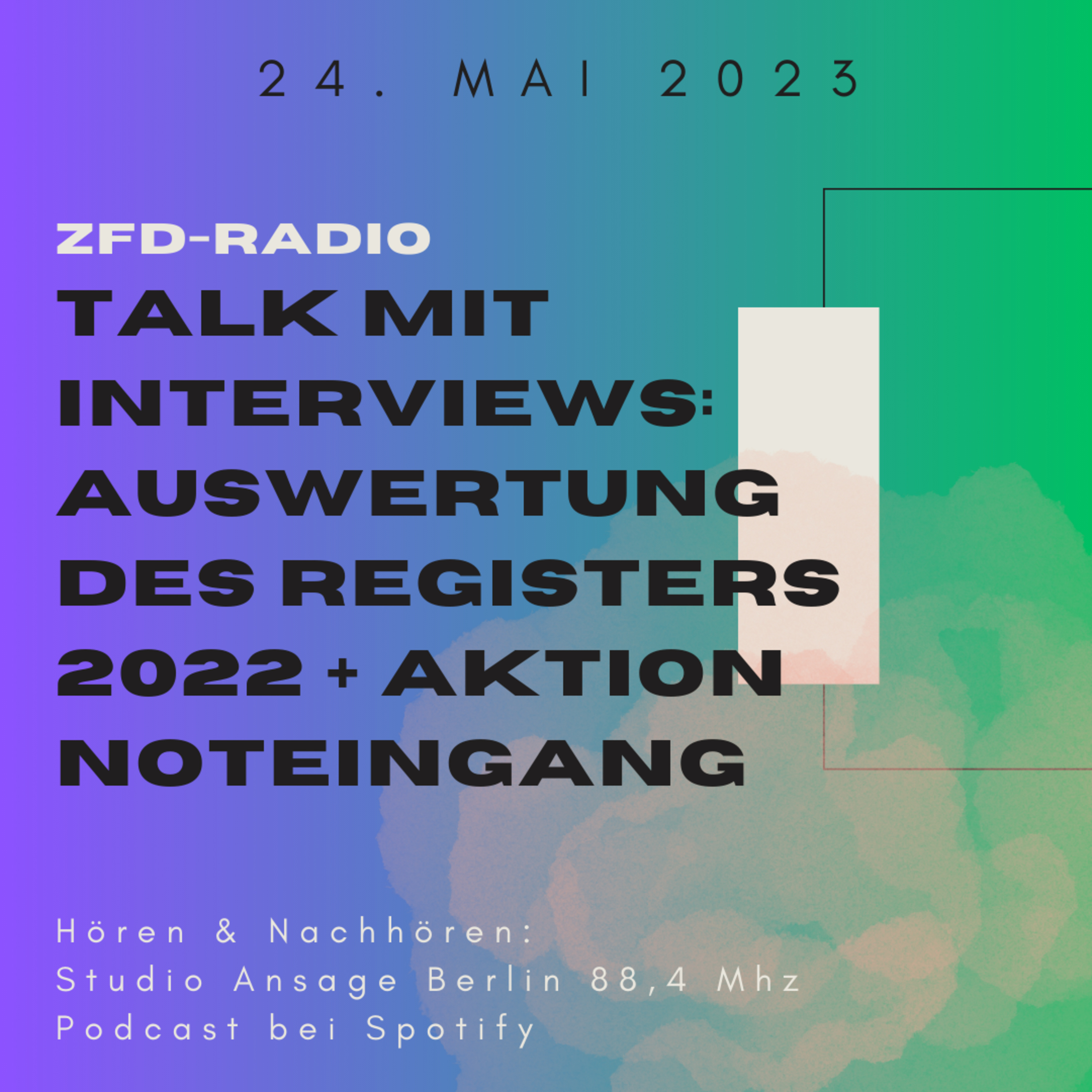 ZfD-Radio - der Podcast des Zentrums für Demokratie Treptow-Köpenick
