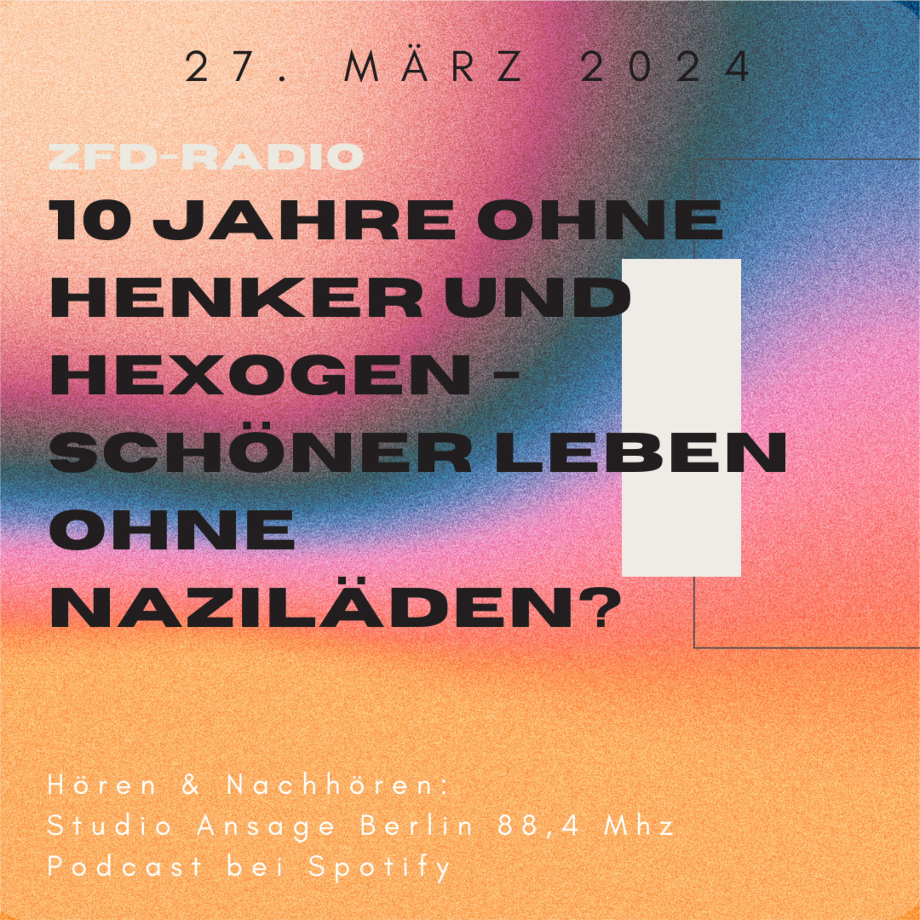 ZfD-Radio - der Podcast des Zentrums für Demokratie Treptow-Köpenick