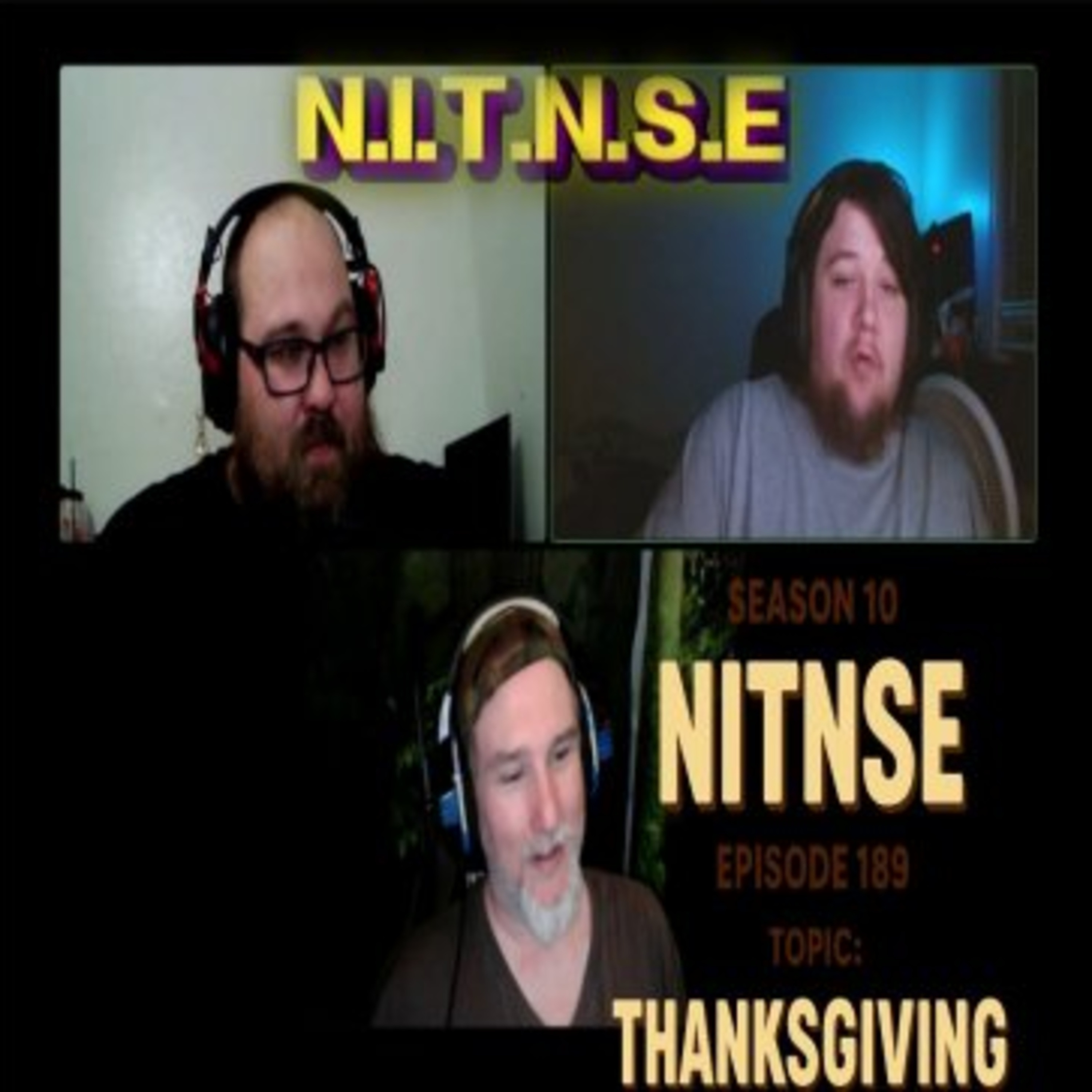 Season 10 Episode 189 NITNSE Podcast Topic: Thanksgiving 2025 episode artwork