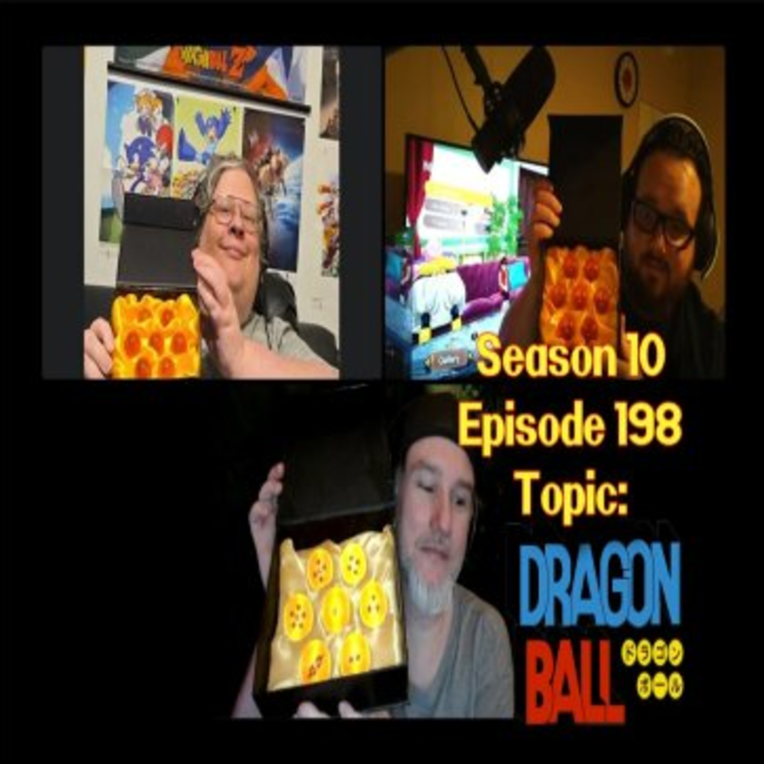 Season 10 Episode 198 NITNSE Podcast Topic: Dragon Ball episode artwork