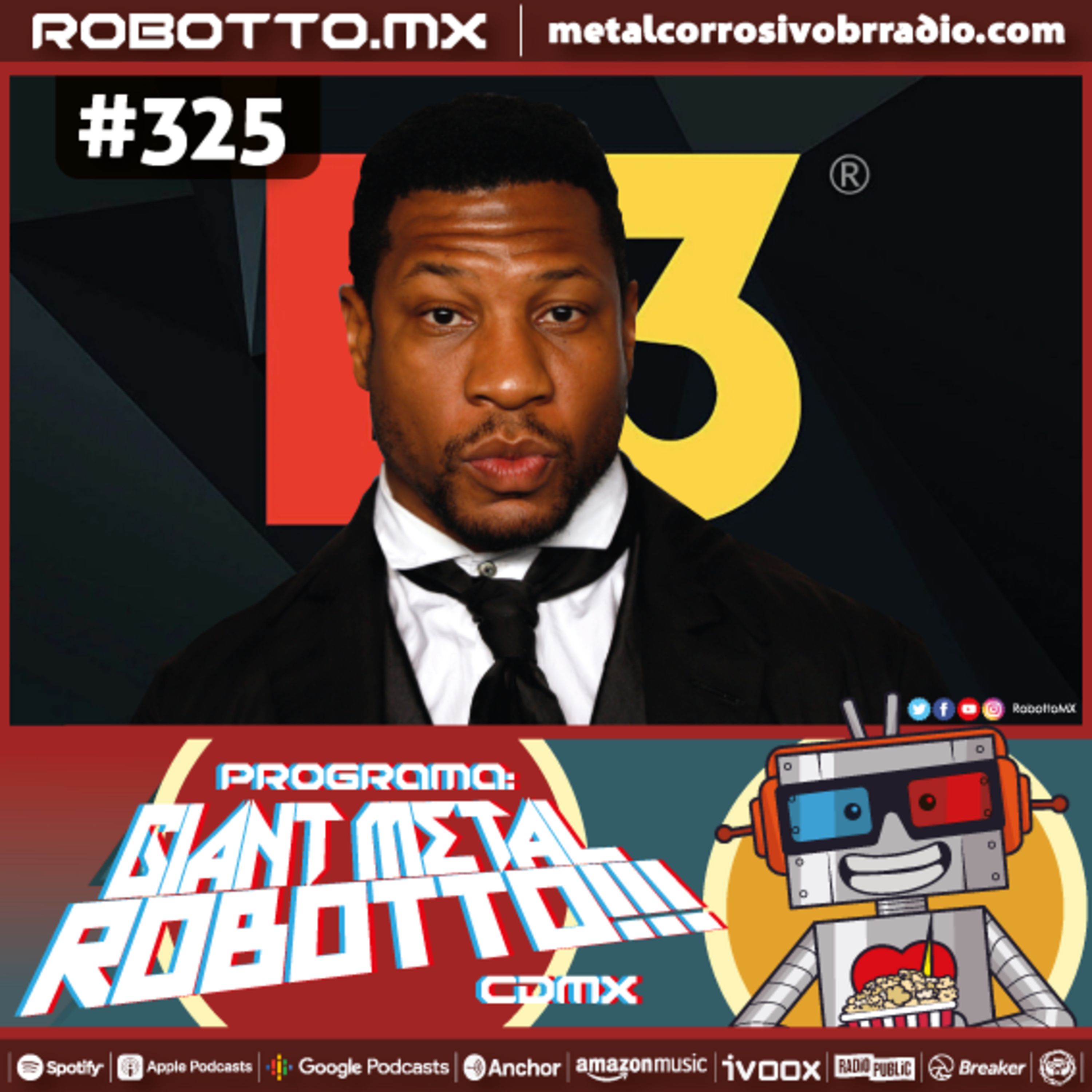 325 - E3 cancelado, Disney y Marvel, Jonathan Majors.