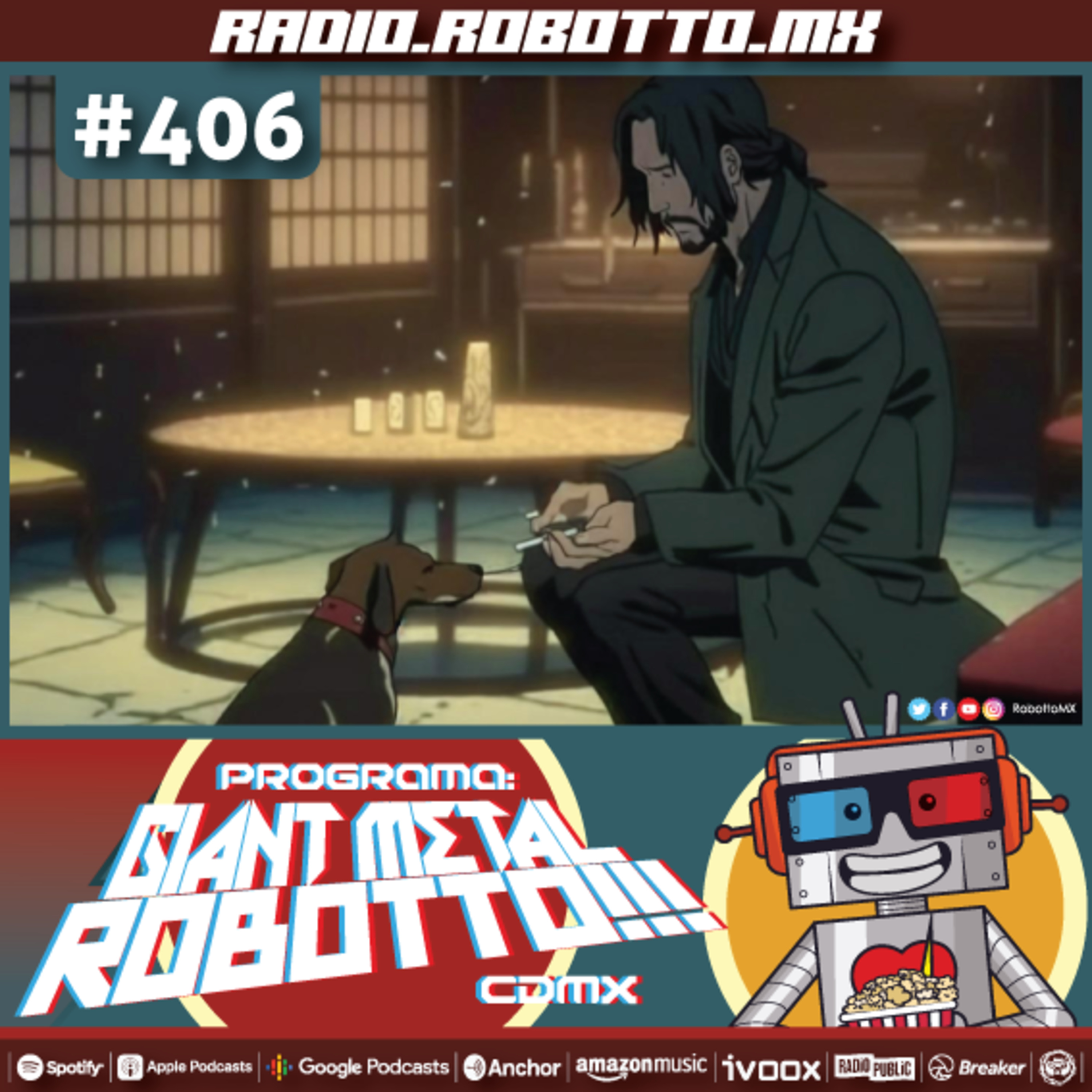 Giant Metal Robotto