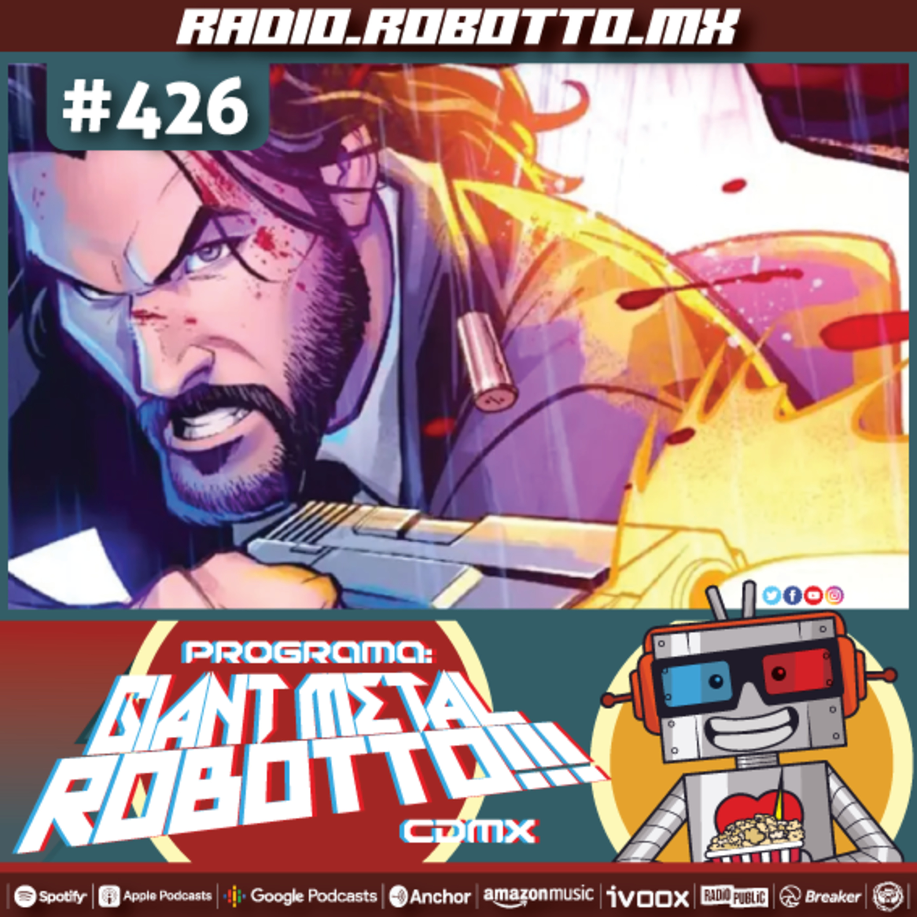 Giant Metal Robotto